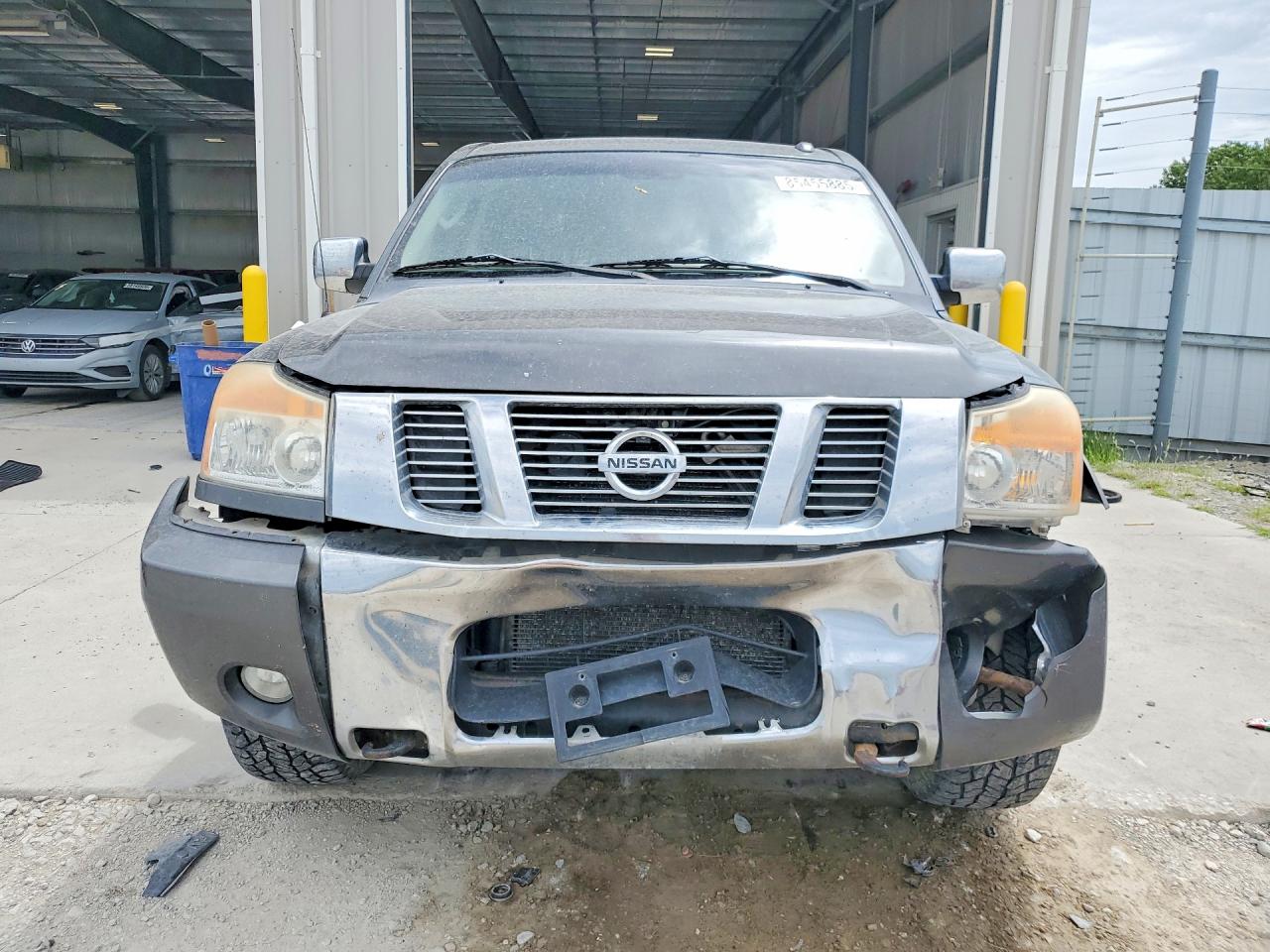 2011 Nissan Titan Sv Gray vin: 1N6BA0EC3BN313085