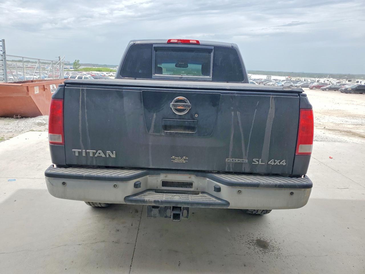 2011 Nissan Titan Sv Gray vin: 1N6BA0EC3BN313085