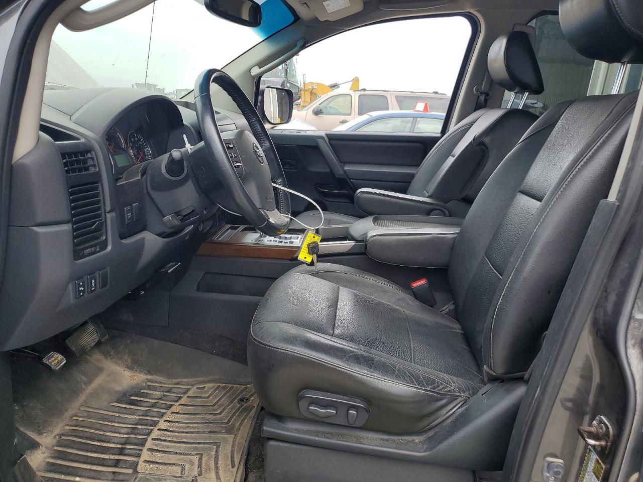 2011 Nissan Titan Sv Gray vin: 1N6BA0EC3BN313085