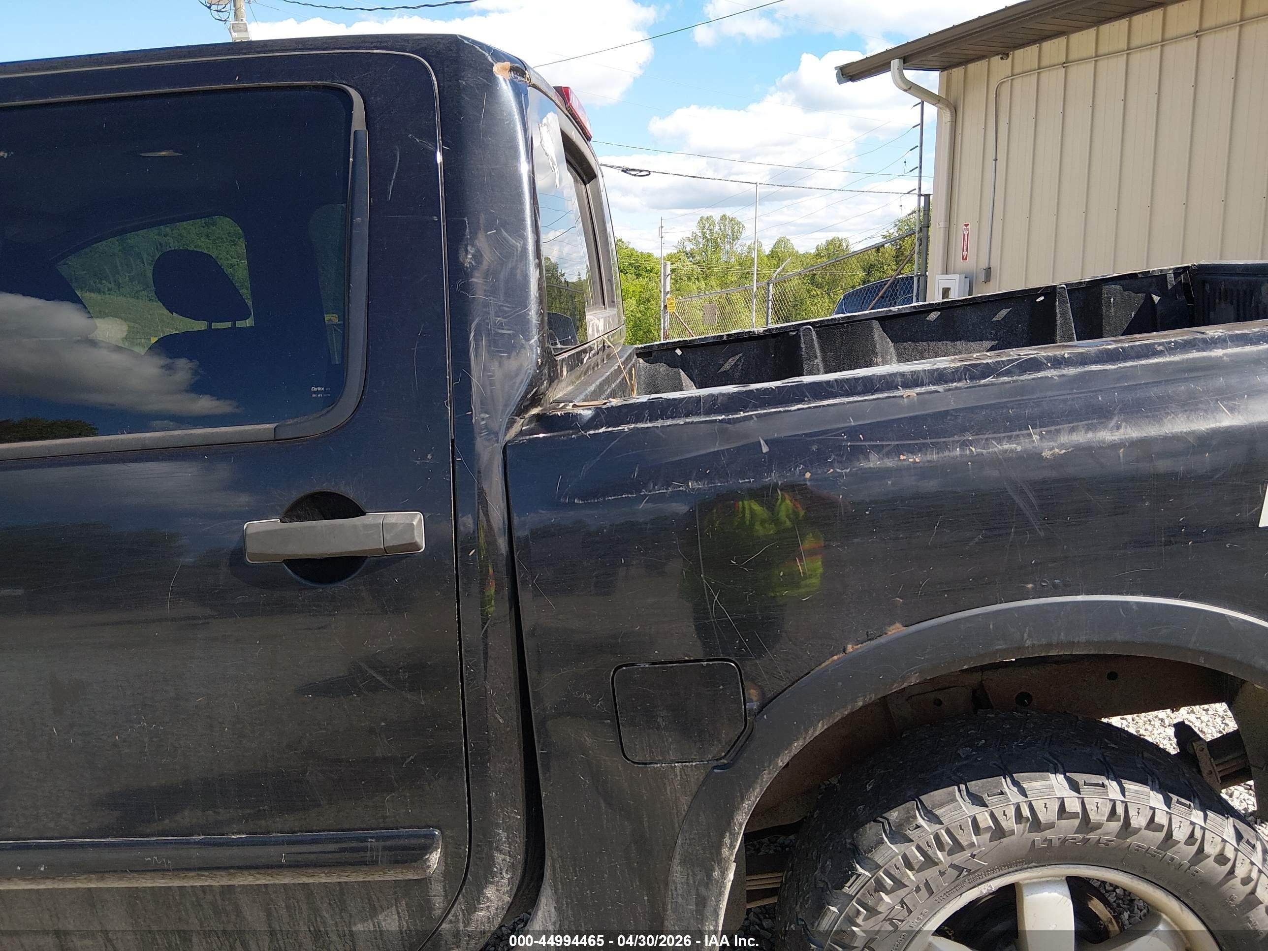 2011 Nissan Titan Pro-4x Black vin: 1N6BA0EC3BN318254