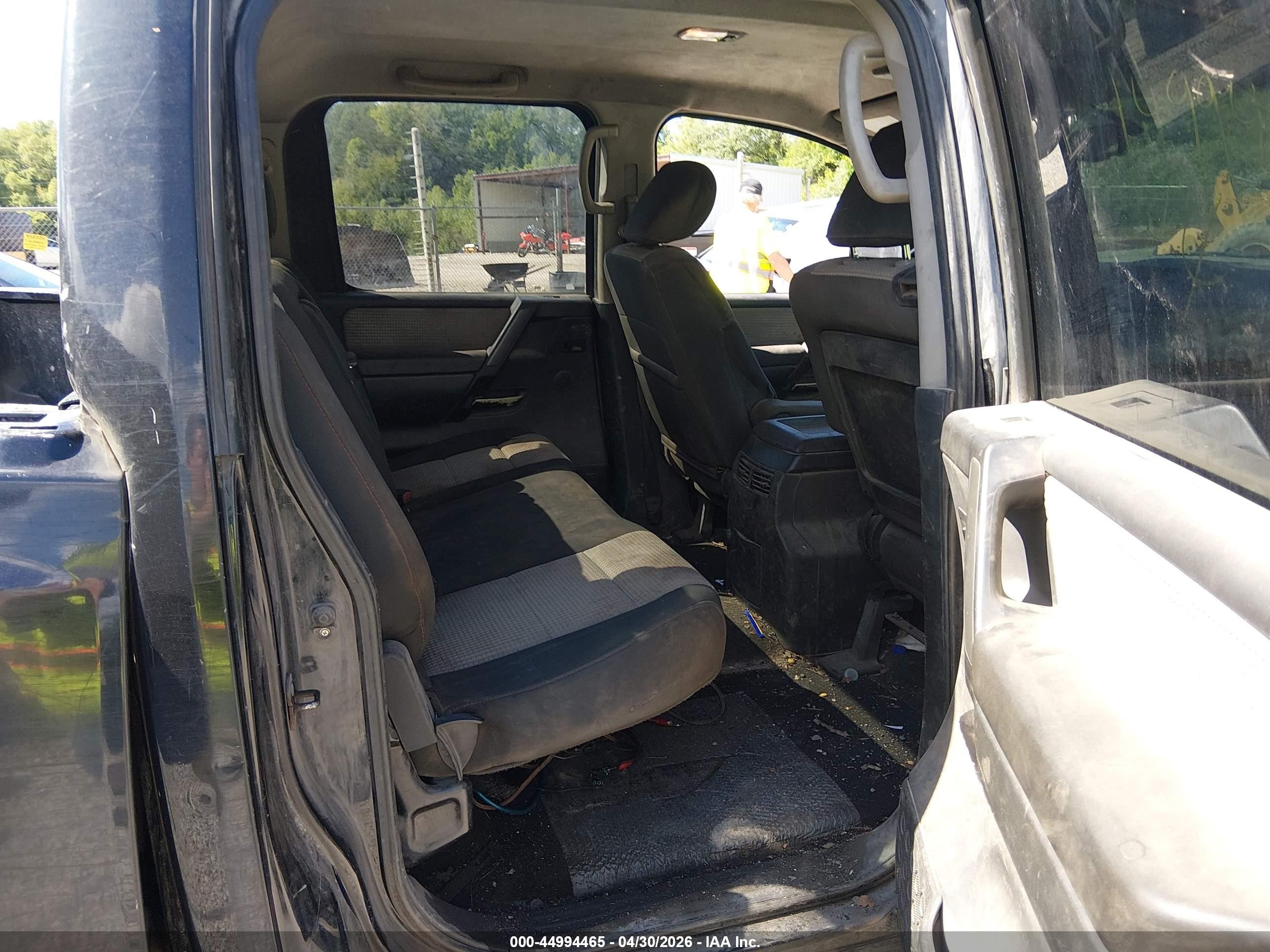 2011 Nissan Titan Pro-4x Black vin: 1N6BA0EC3BN318254