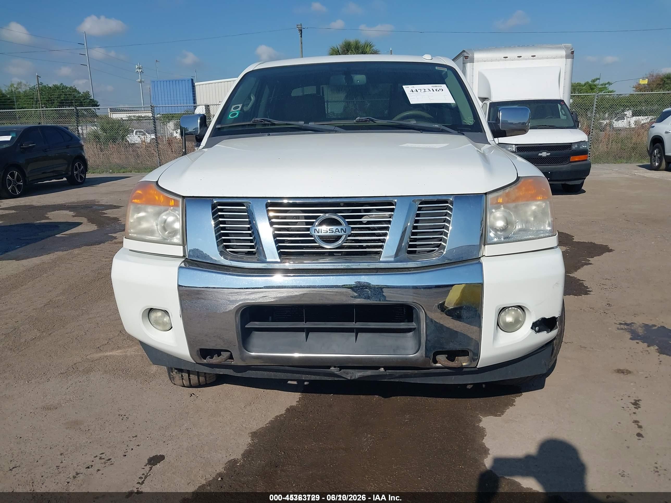 2014 Nissan Titan Sl White vin: 1N6BA0EC3EN503652
