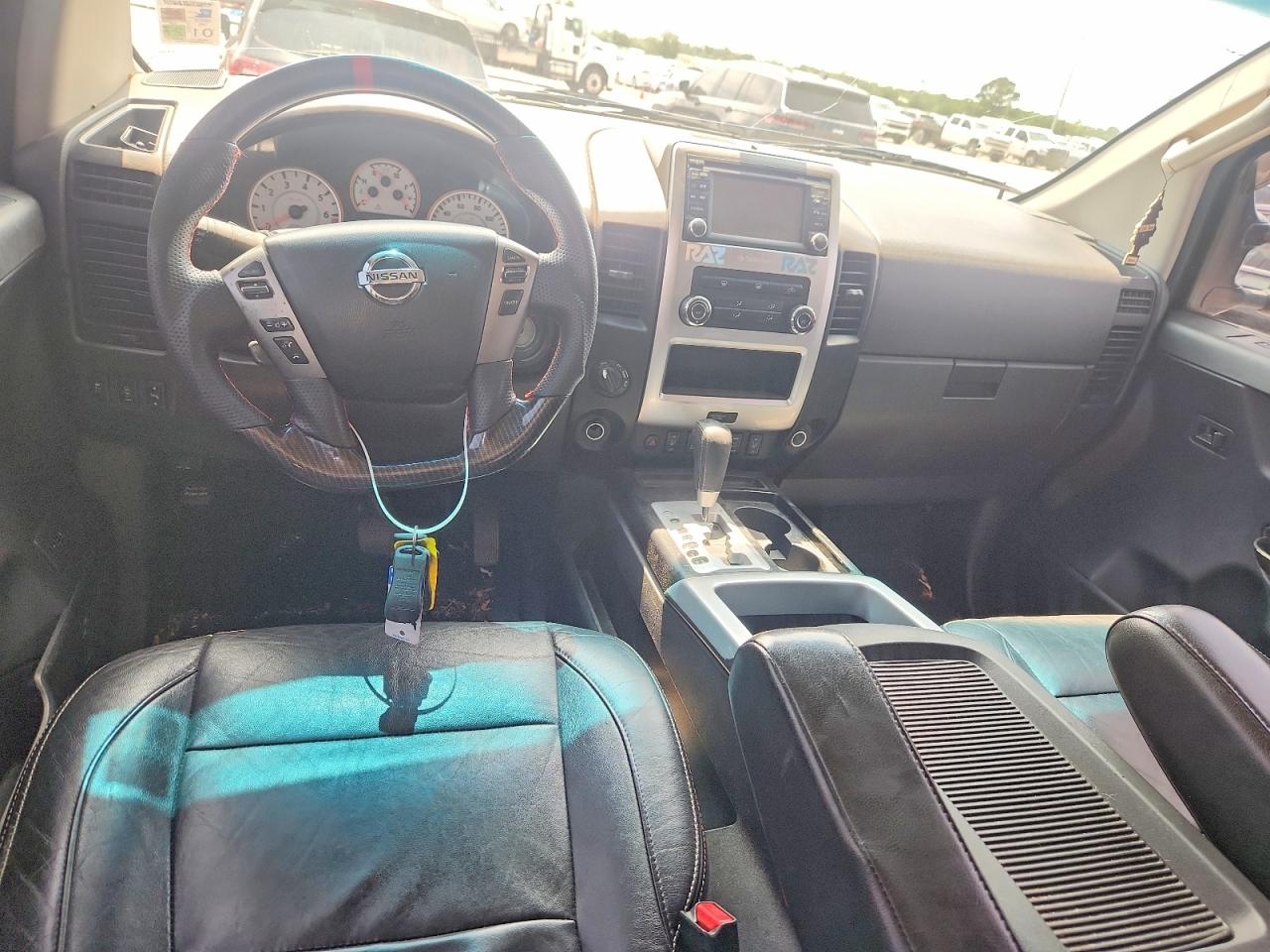 2014 Nissan Titan Pro-4x Red vin: 1N6BA0EC3EN508866