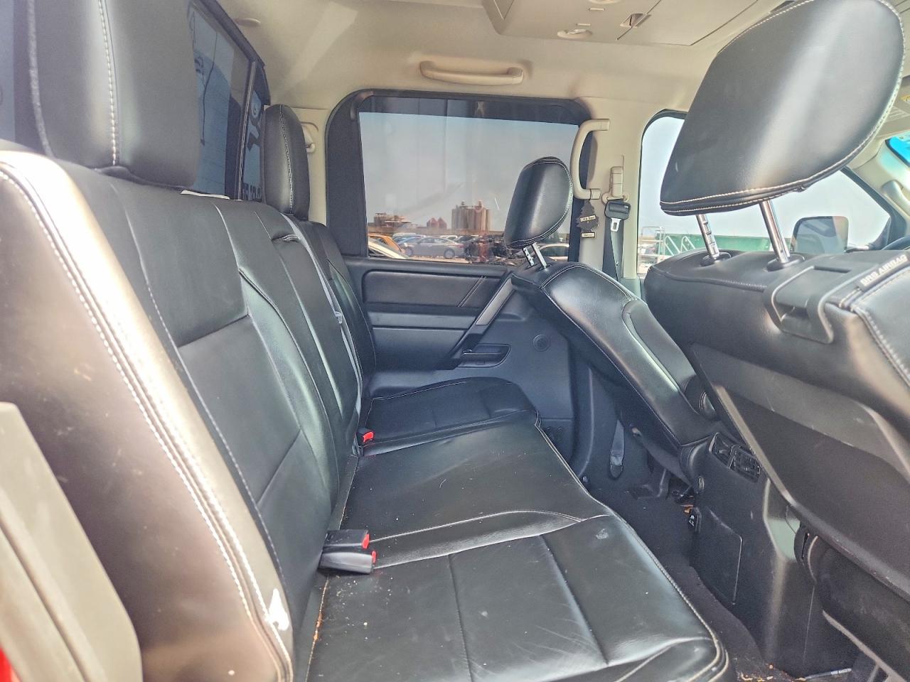 2014 Nissan Titan Pro-4x Red vin: 1N6BA0EC3EN508866