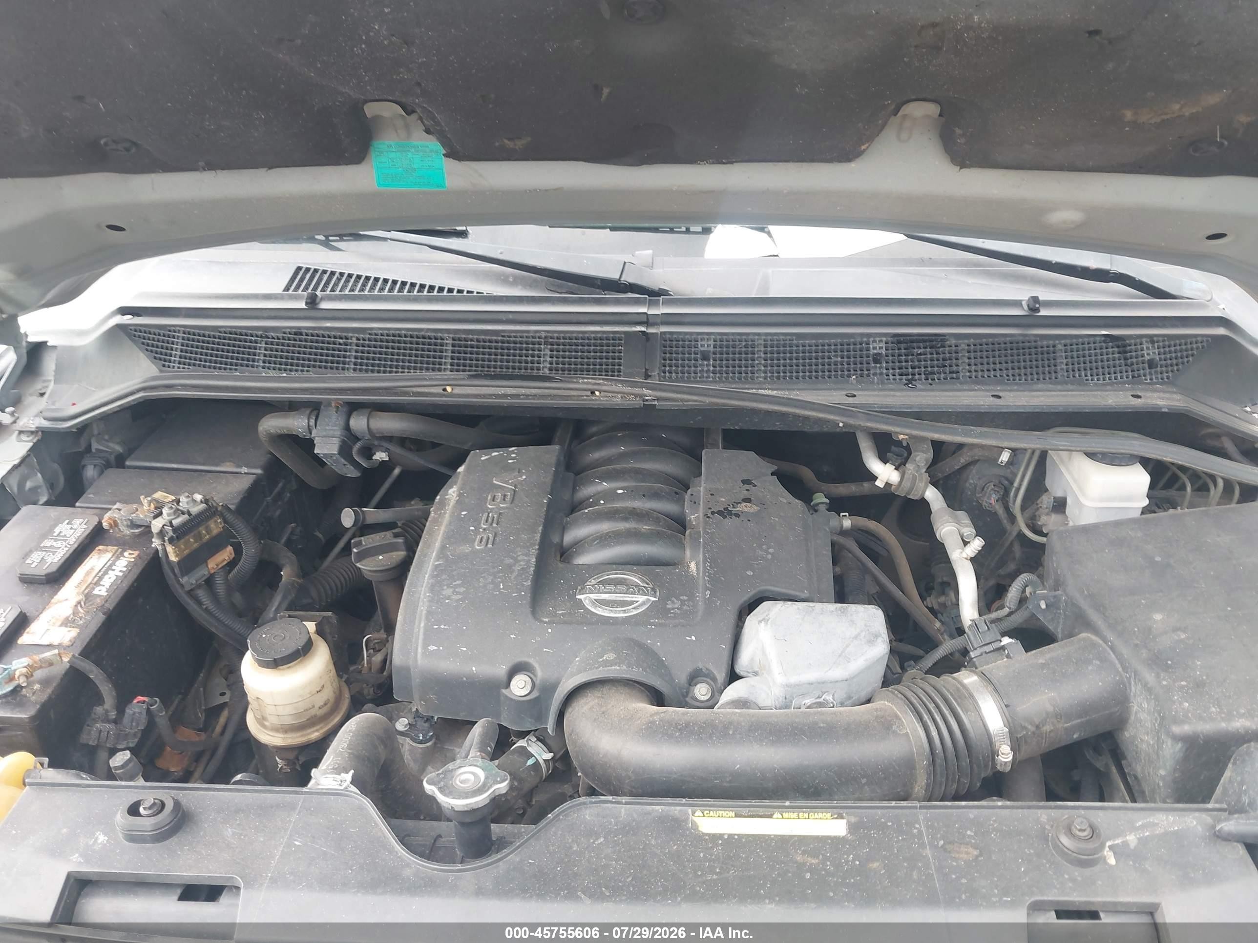 2014 Nissan Titan Sv Silver vin: 1N6BA0EC3EN509385