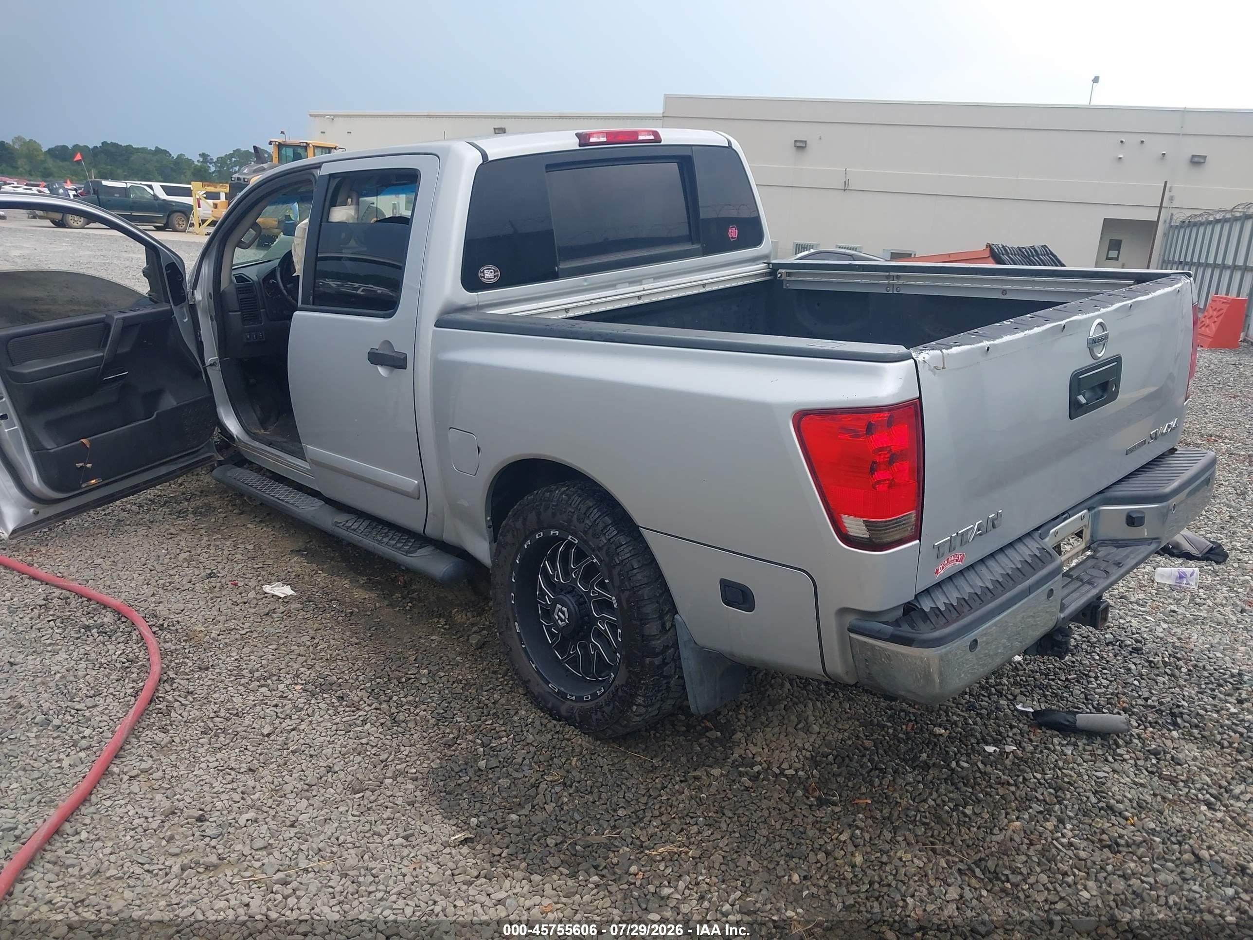 2014 Nissan Titan Sv Silver vin: 1N6BA0EC3EN509385