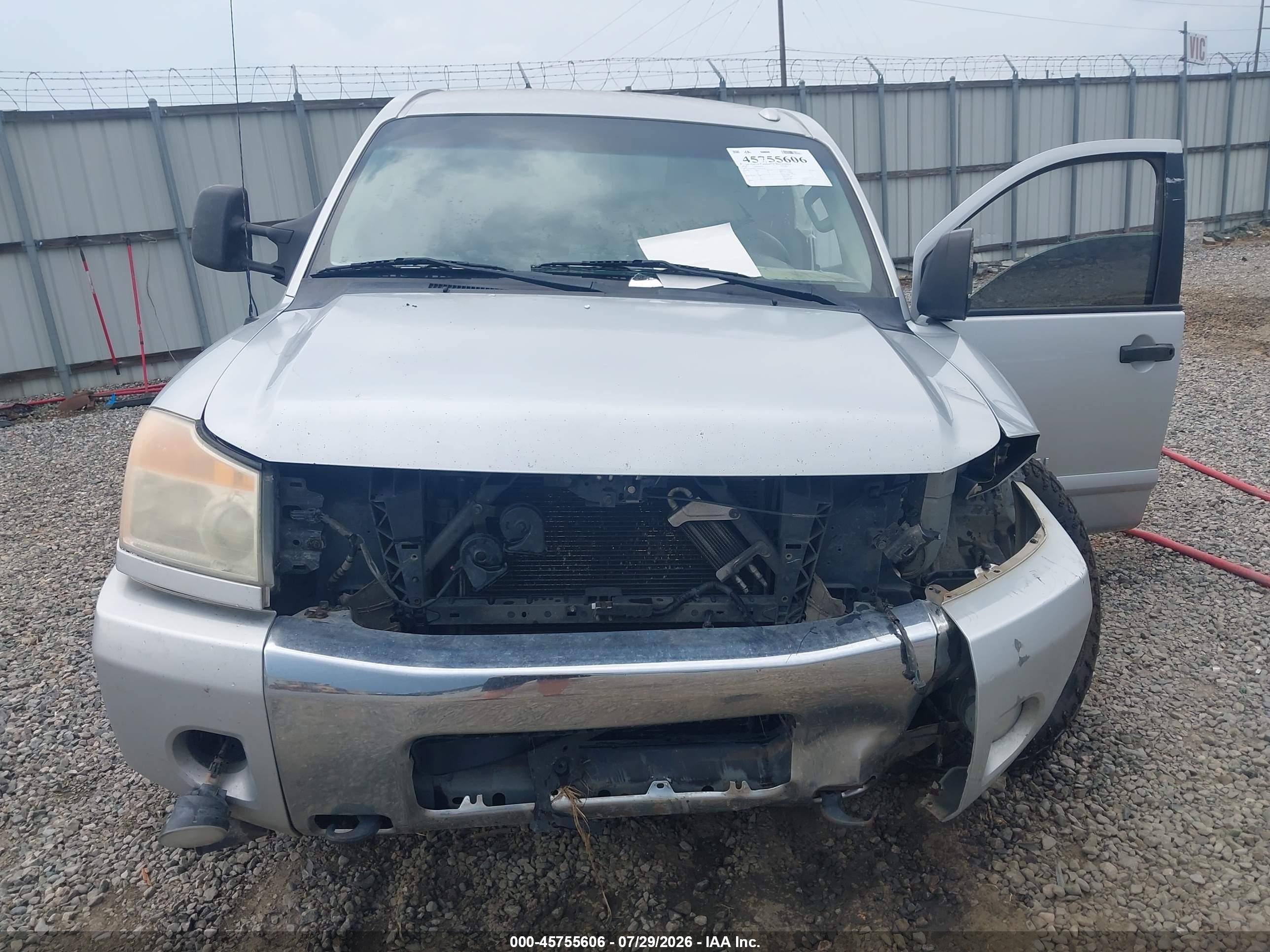 2014 Nissan Titan Sv Silver vin: 1N6BA0EC3EN509385