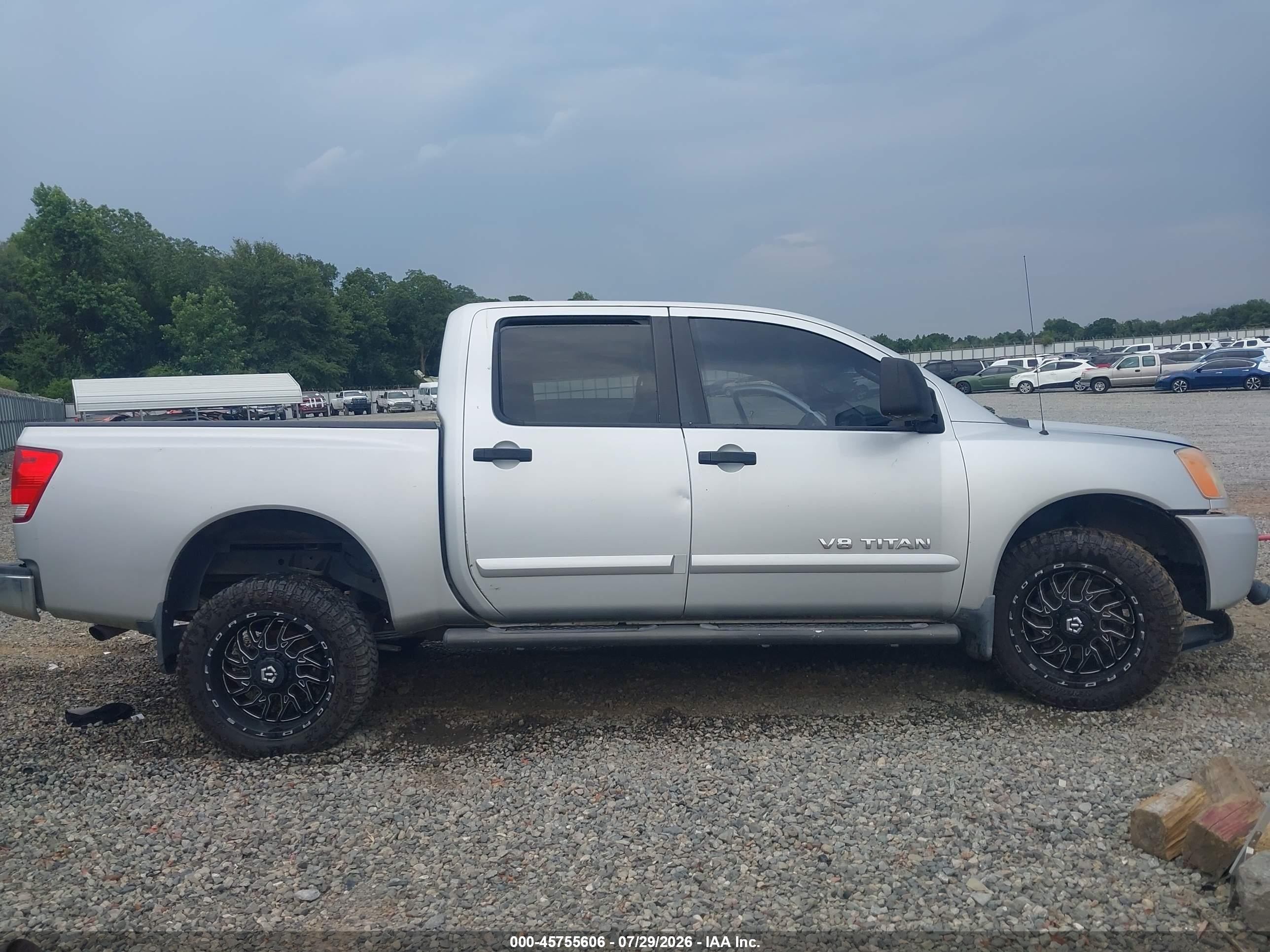 2014 Nissan Titan Sv Silver vin: 1N6BA0EC3EN509385