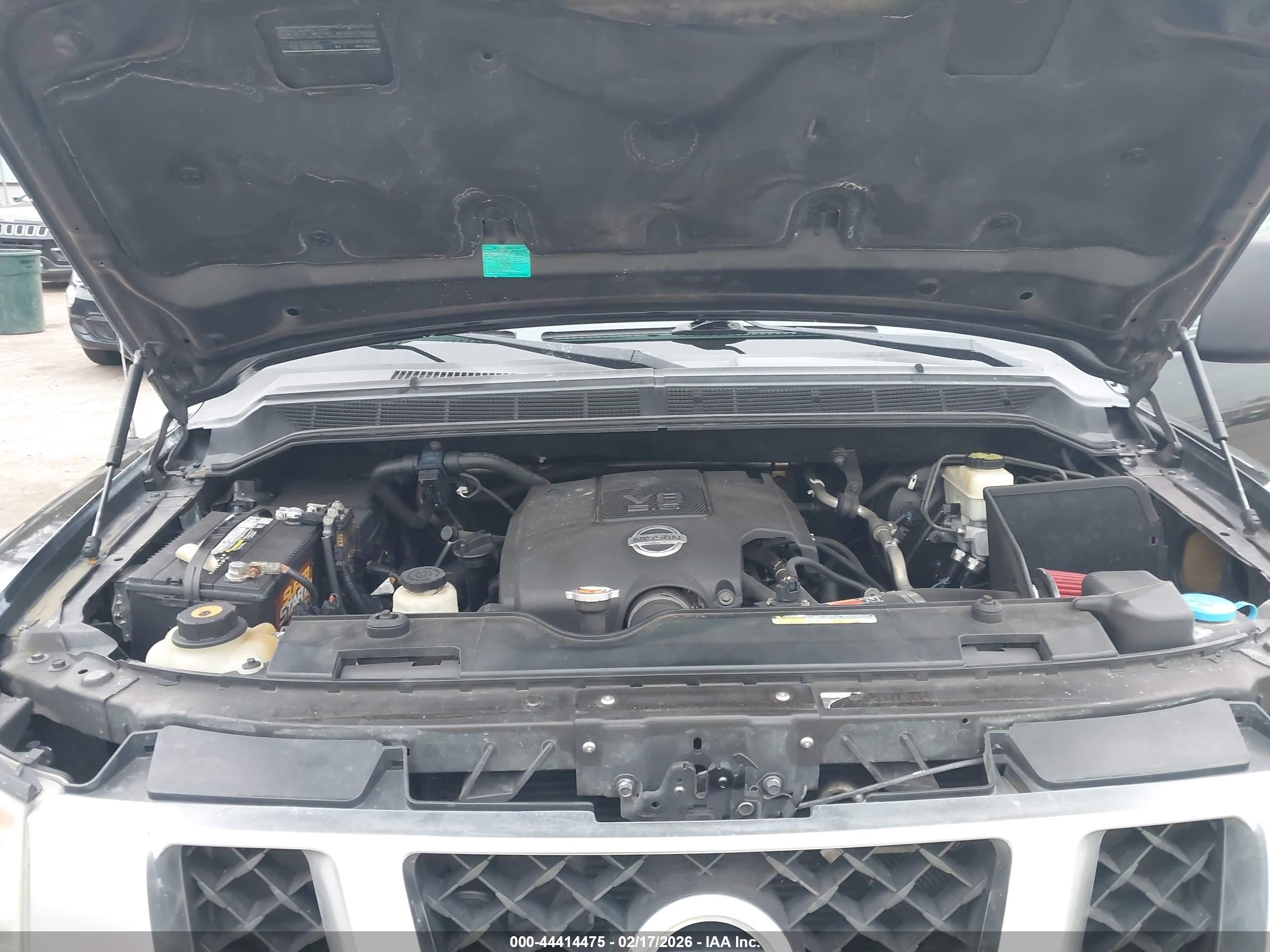 2015 Nissan Titan Pro-4x Черный vin: 1N6BA0EC3FN503443