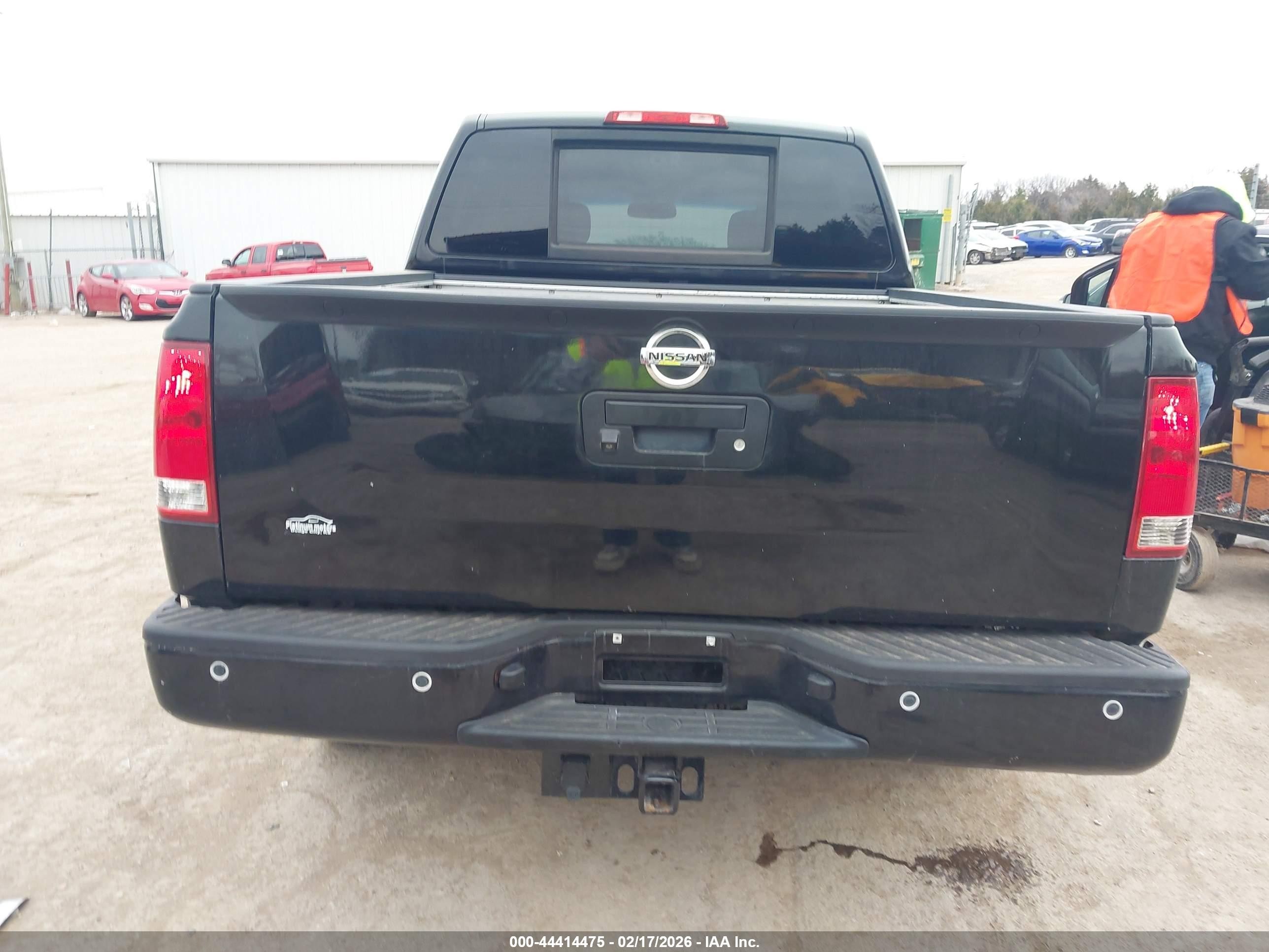 2015 Nissan Titan Pro-4x Черный vin: 1N6BA0EC3FN503443