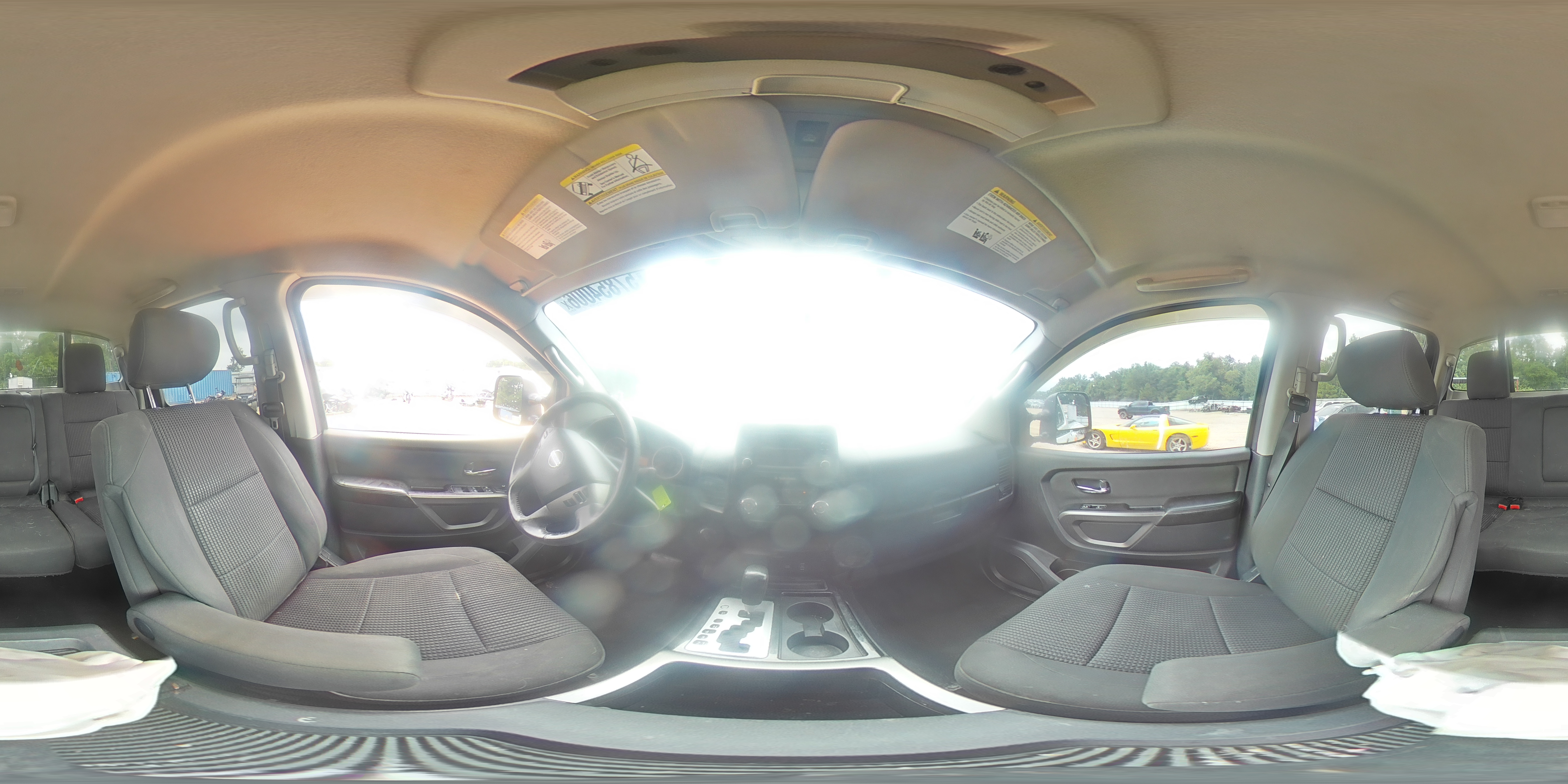 2015 Nissan Titan Sv White vin: 1N6BA0EC3FN513101