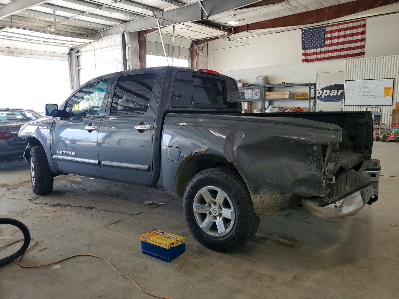 2012 Nissan Titan Sv Gray vin: 1N6BA0EC4CN311900