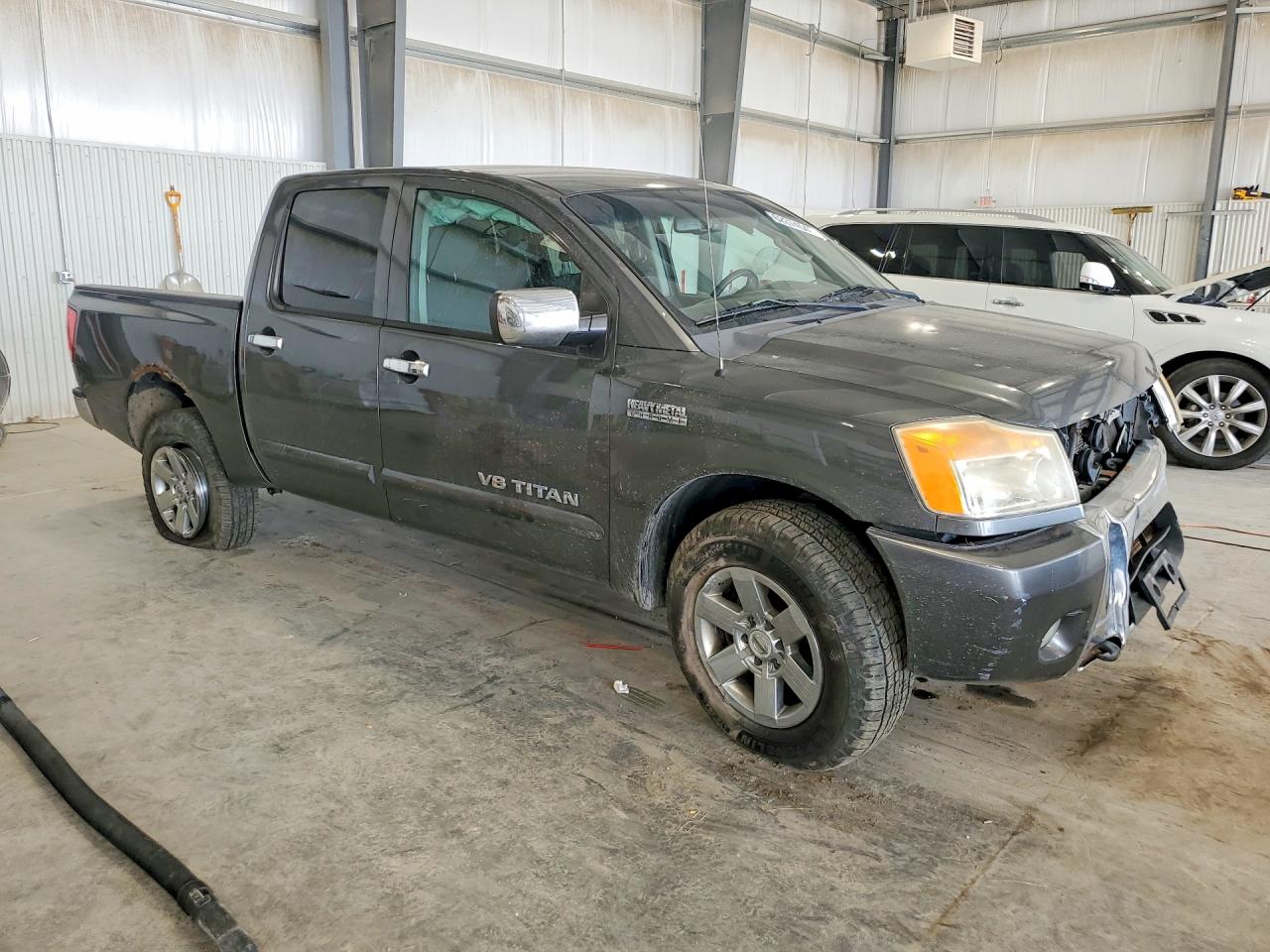 2012 Nissan Titan Sv Gray vin: 1N6BA0EC4CN311900