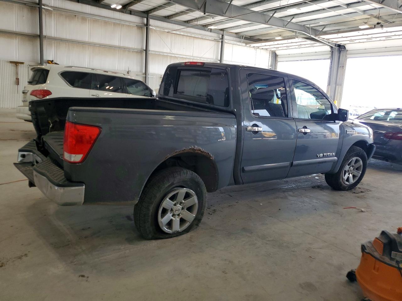 2012 Nissan Titan Sv Gray vin: 1N6BA0EC4CN311900