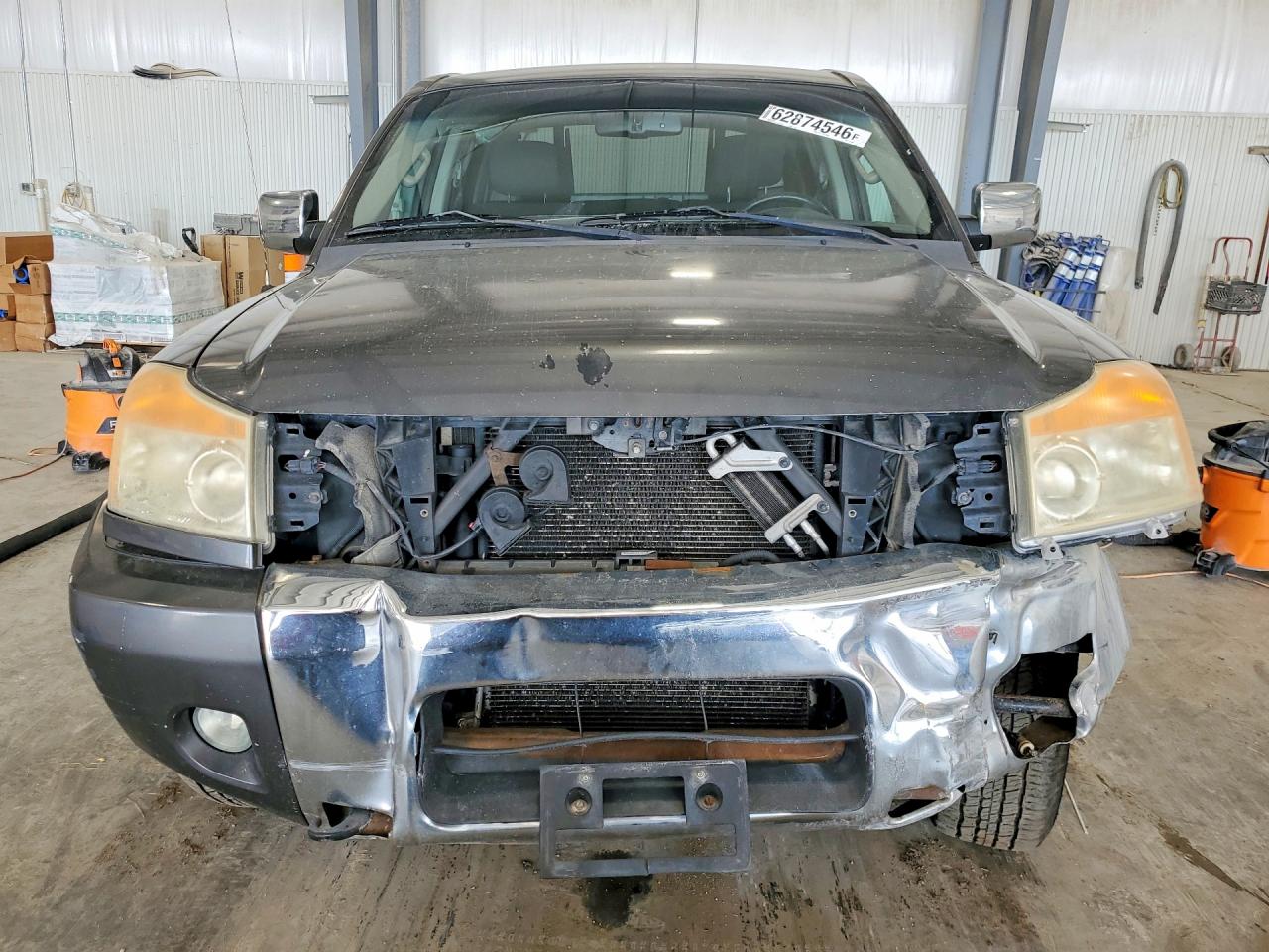 2012 Nissan Titan Sv Gray vin: 1N6BA0EC4CN311900