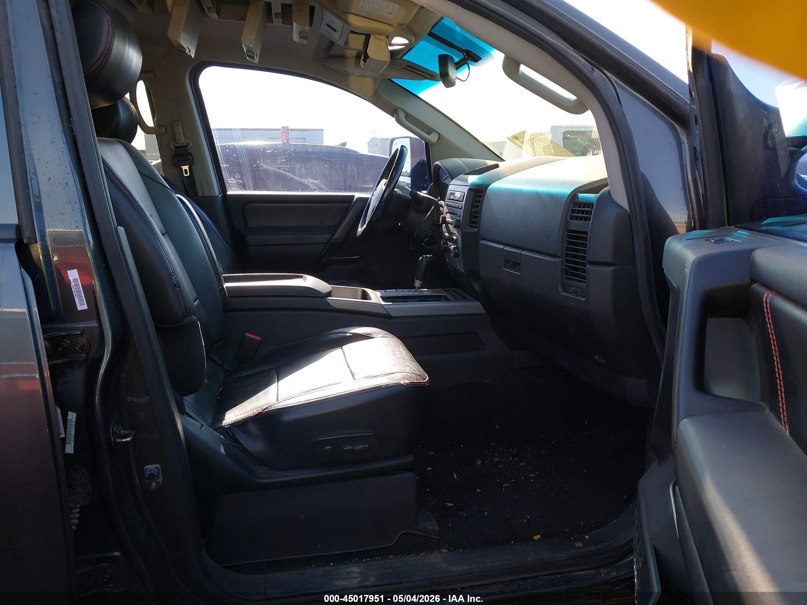 2012 Nissan Titan Pro-4x Серый vin: 1N6BA0EC4CN323352