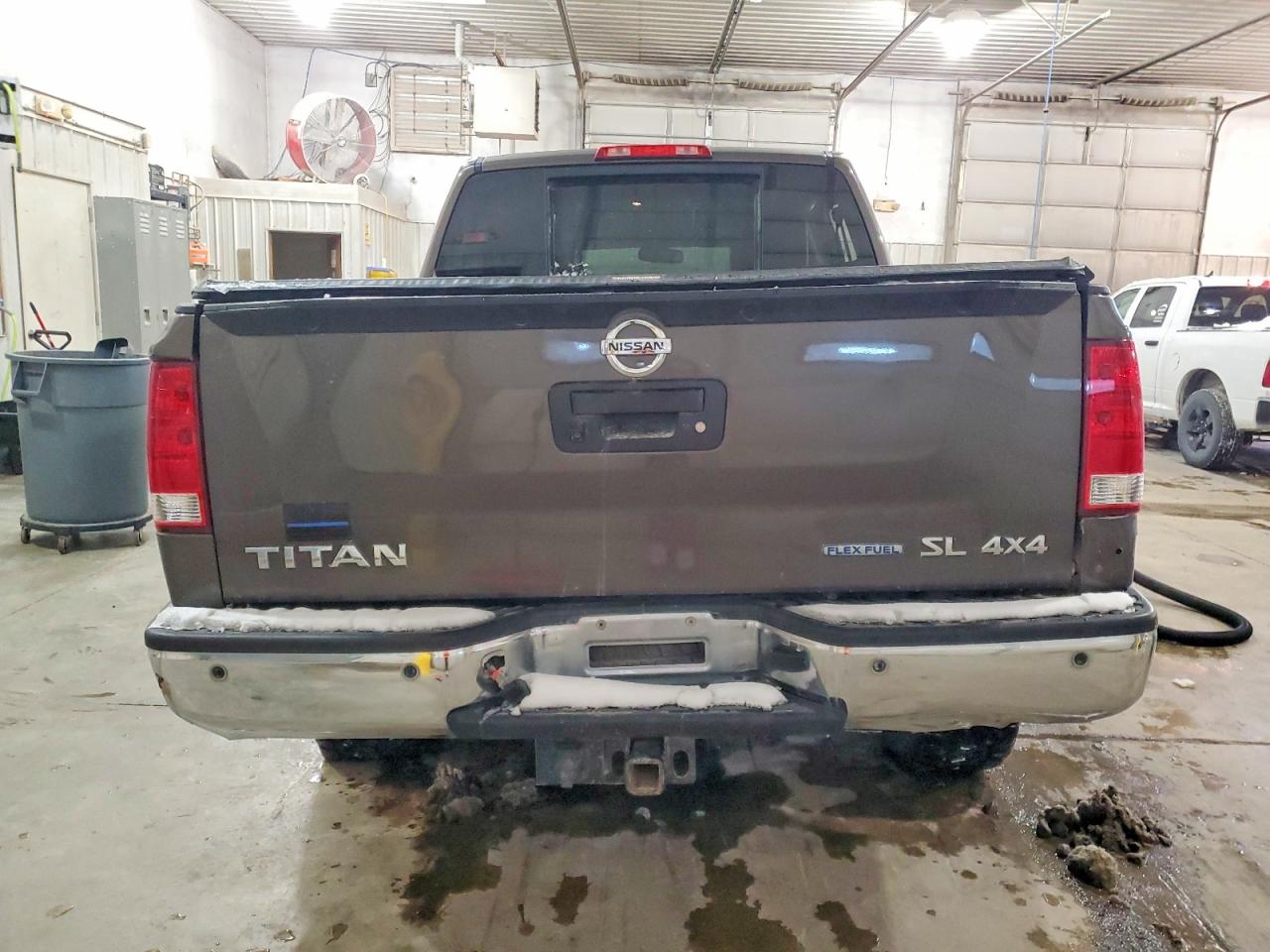 2014 Nissan Titan S Коричневый vin: 1N6BA0EC4EN512618