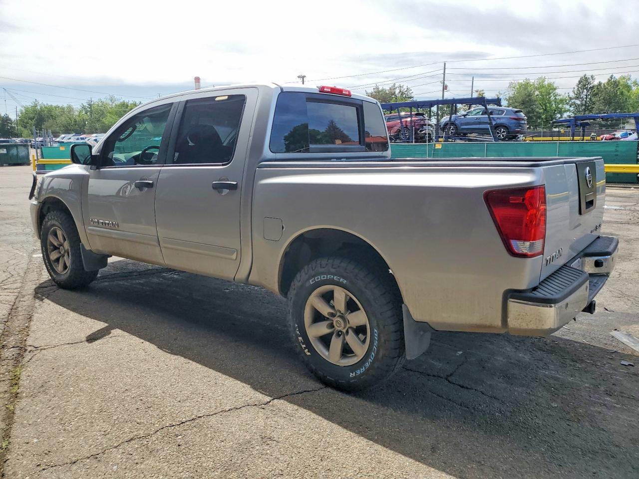 2010 Nissan Titan Se Silver vin: 1N6BA0EC5AN324586