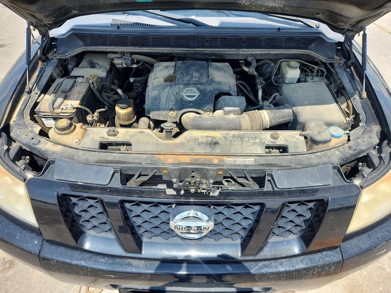 2012 Nissan Titan Sv Black vin: 1N6BA0EC5CN303367