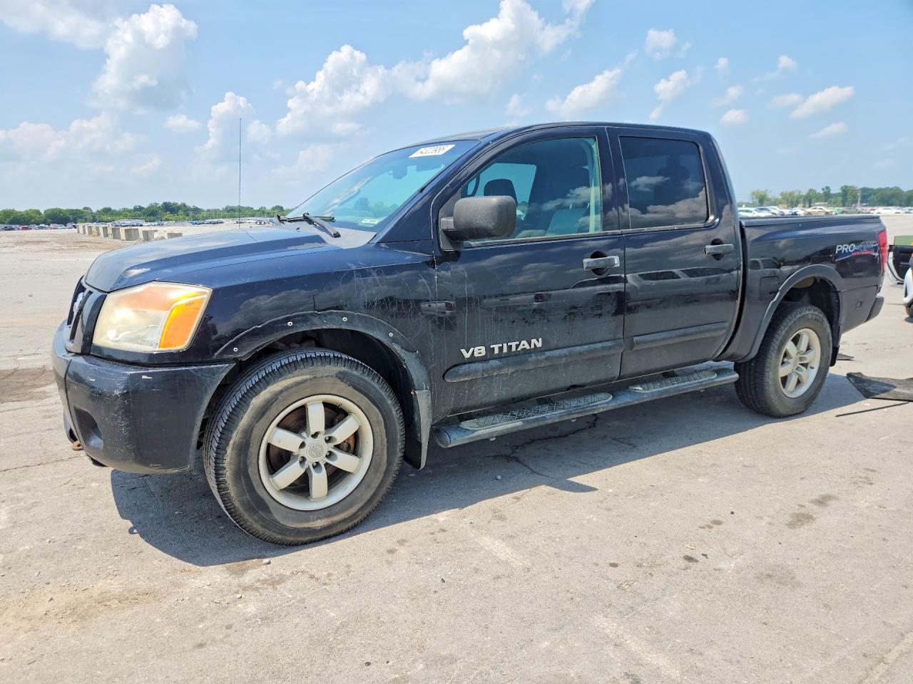 2012 Nissan Titan Sv Black vin: 1N6BA0EC5CN303367