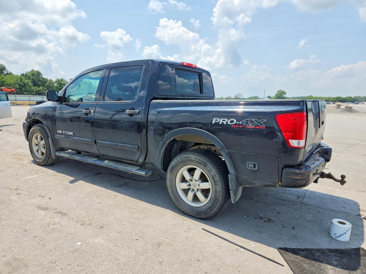 2012 Nissan Titan Sv Black vin: 1N6BA0EC5CN303367