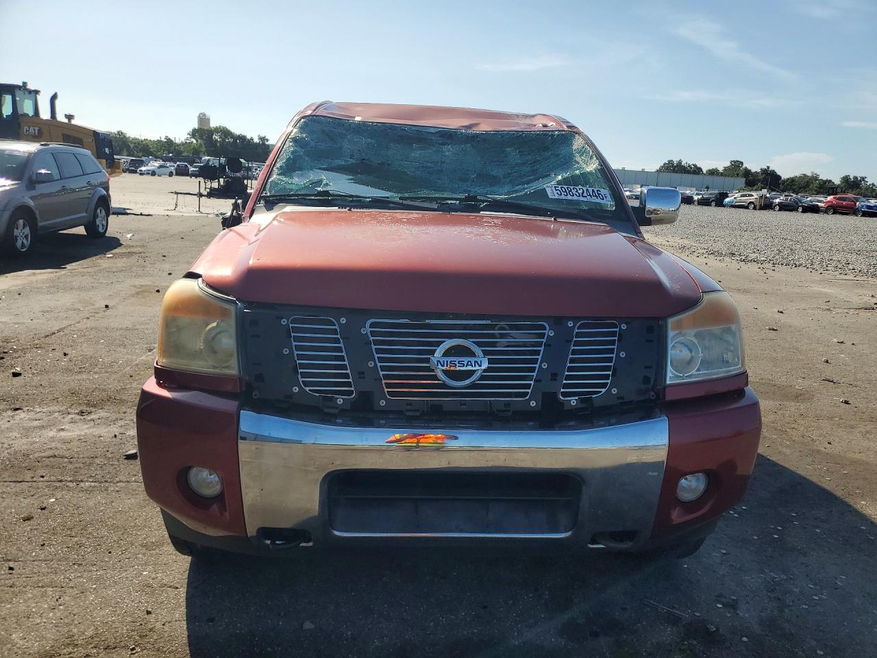 2014 Nissan Titan Sv Red vin: 1N6BA0EC5EN510361