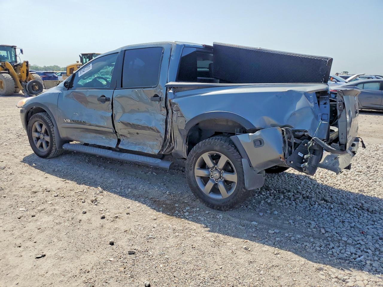 2014 Nissan Titan S Gray vin: 1N6BA0EC5FN511544