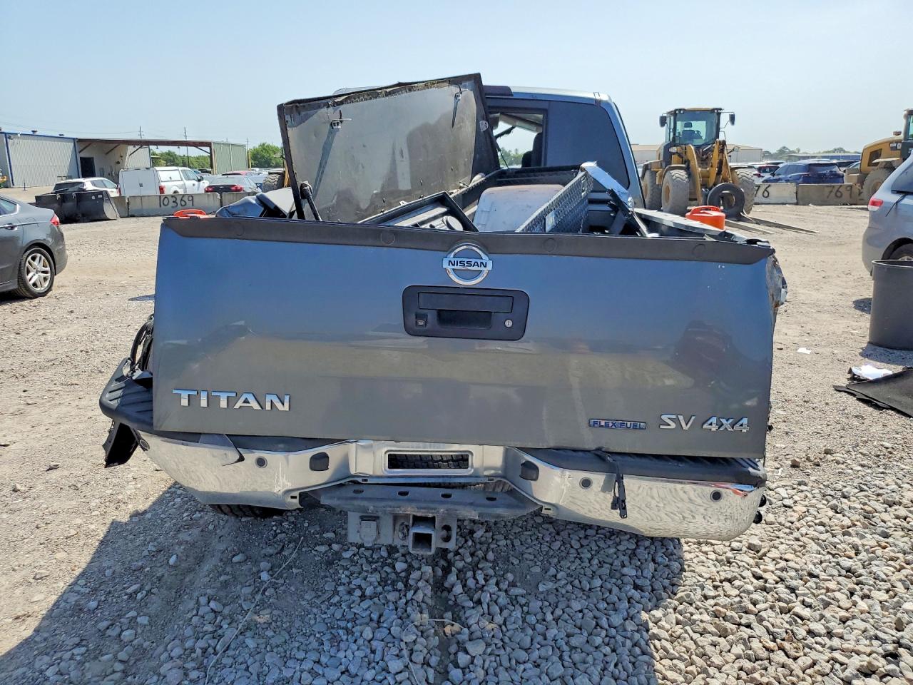 2014 Nissan Titan S Gray vin: 1N6BA0EC5FN511544