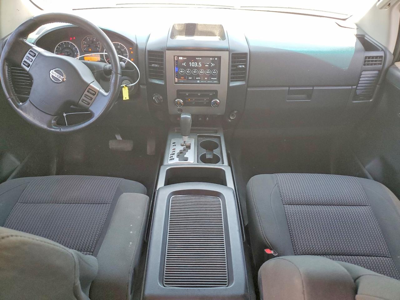 2012 Nissan Titan Sv White vin: 1N6BA0EC6CN307640
