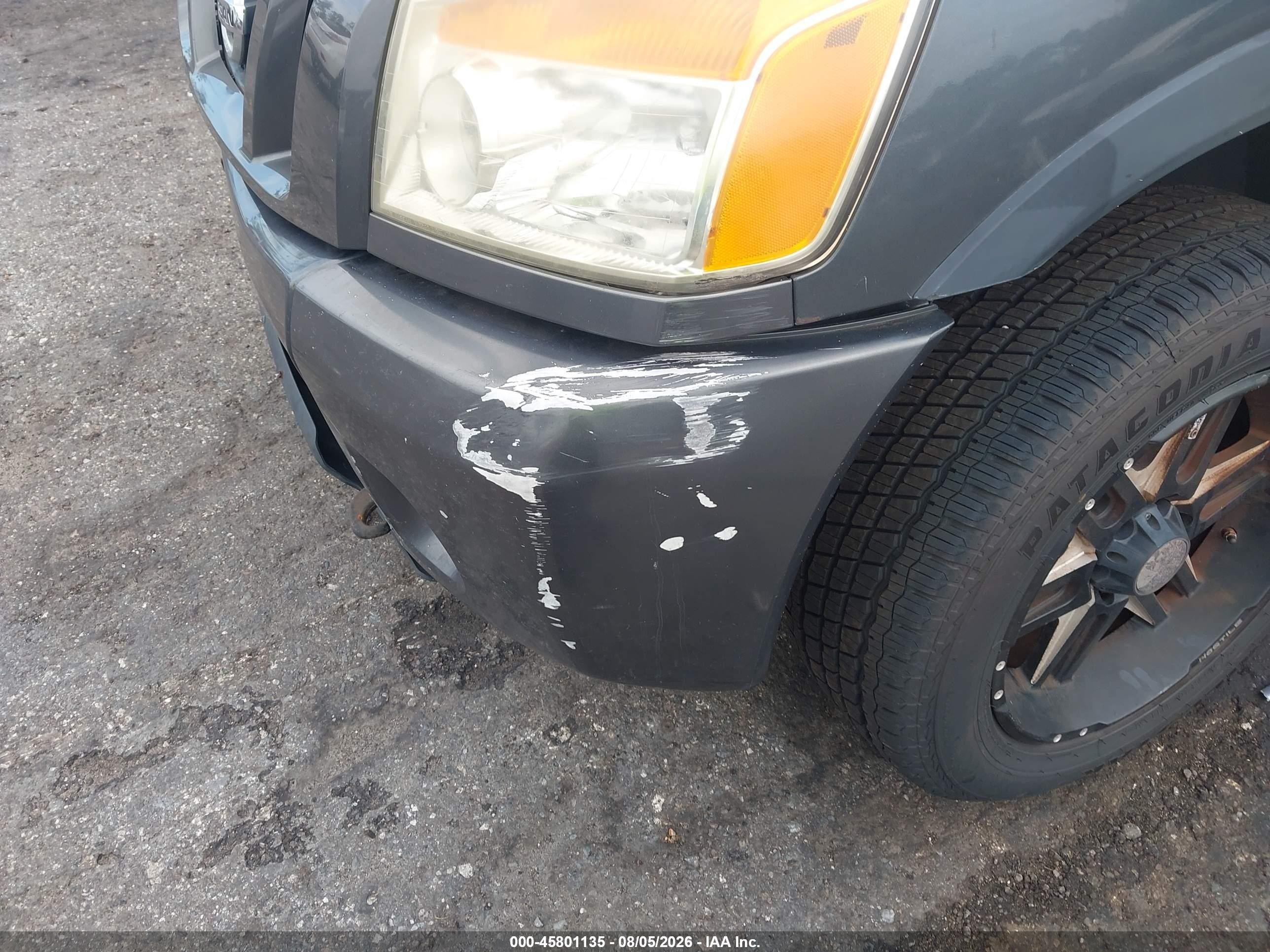 2012 Nissan Titan Pro-4x Gray vin: 1N6BA0EC6CN331193