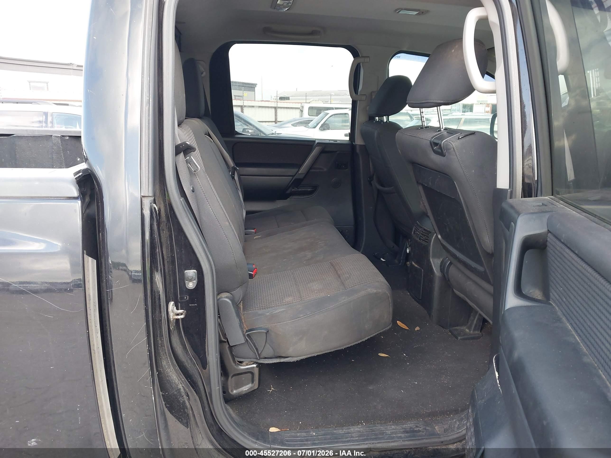 2014 Nissan Titan Sv Black vin: 1N6BA0EC6EN502544