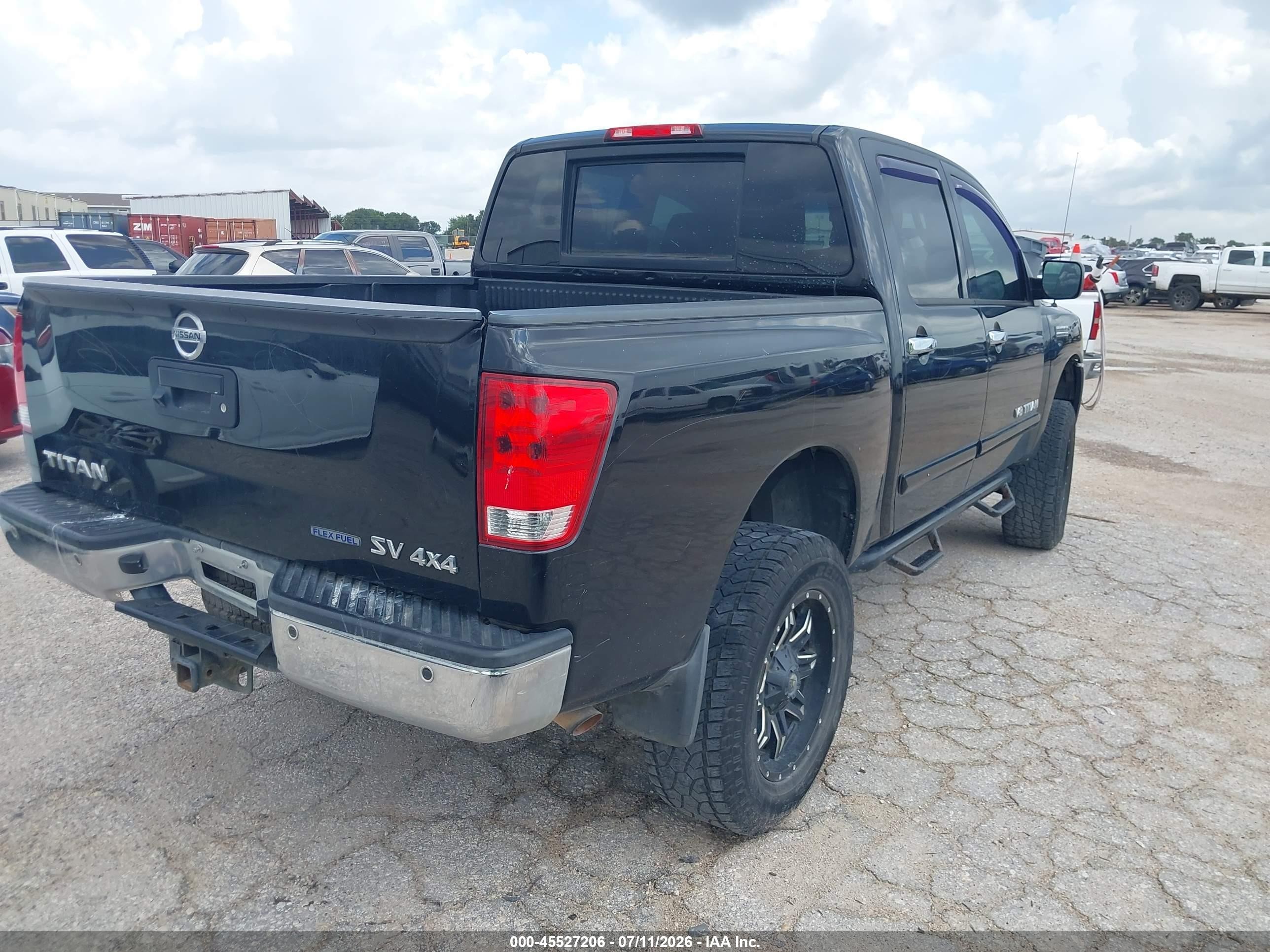 2014 Nissan Titan Sv Black vin: 1N6BA0EC6EN502544