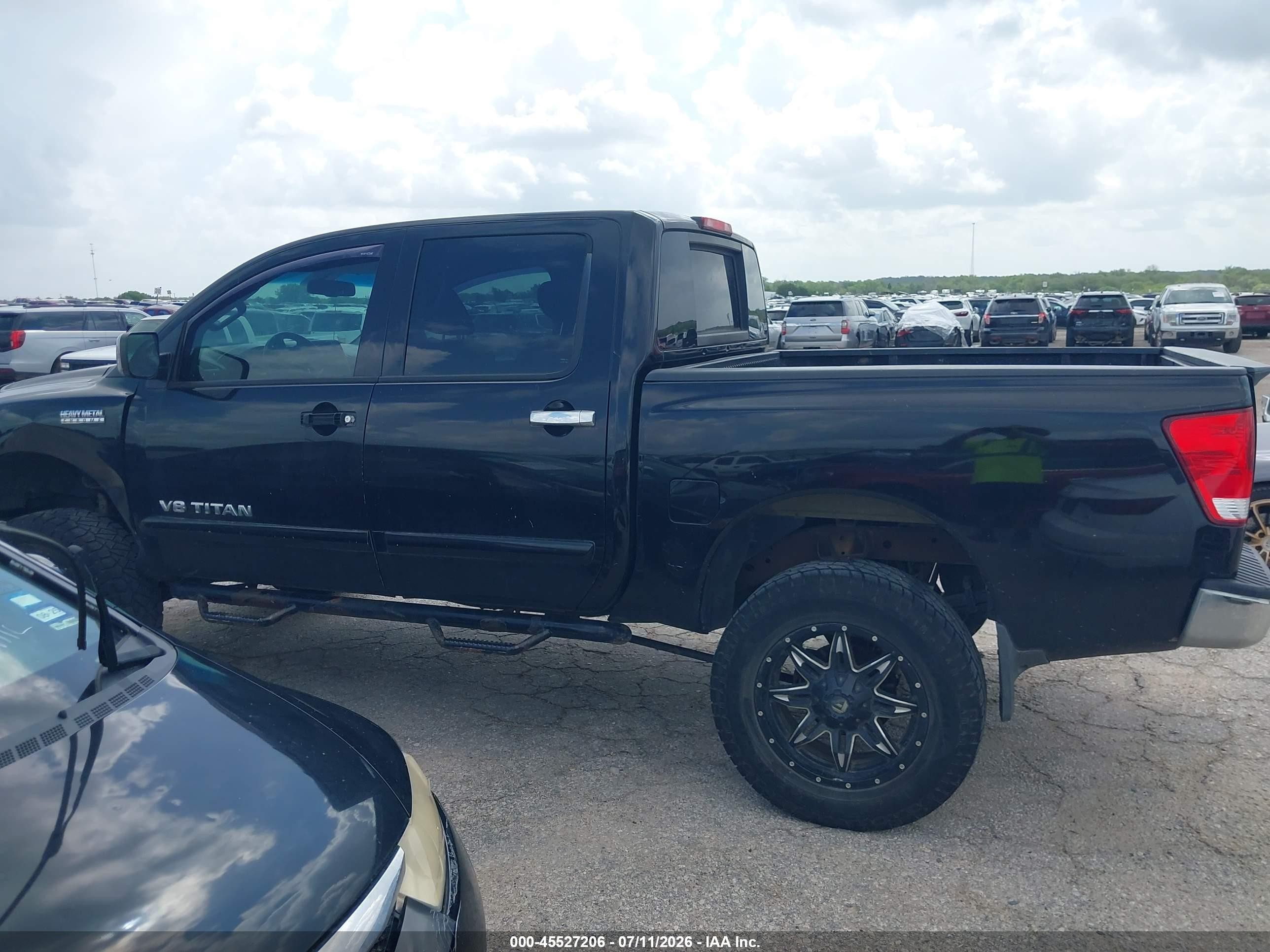 2014 Nissan Titan Sv Black vin: 1N6BA0EC6EN502544