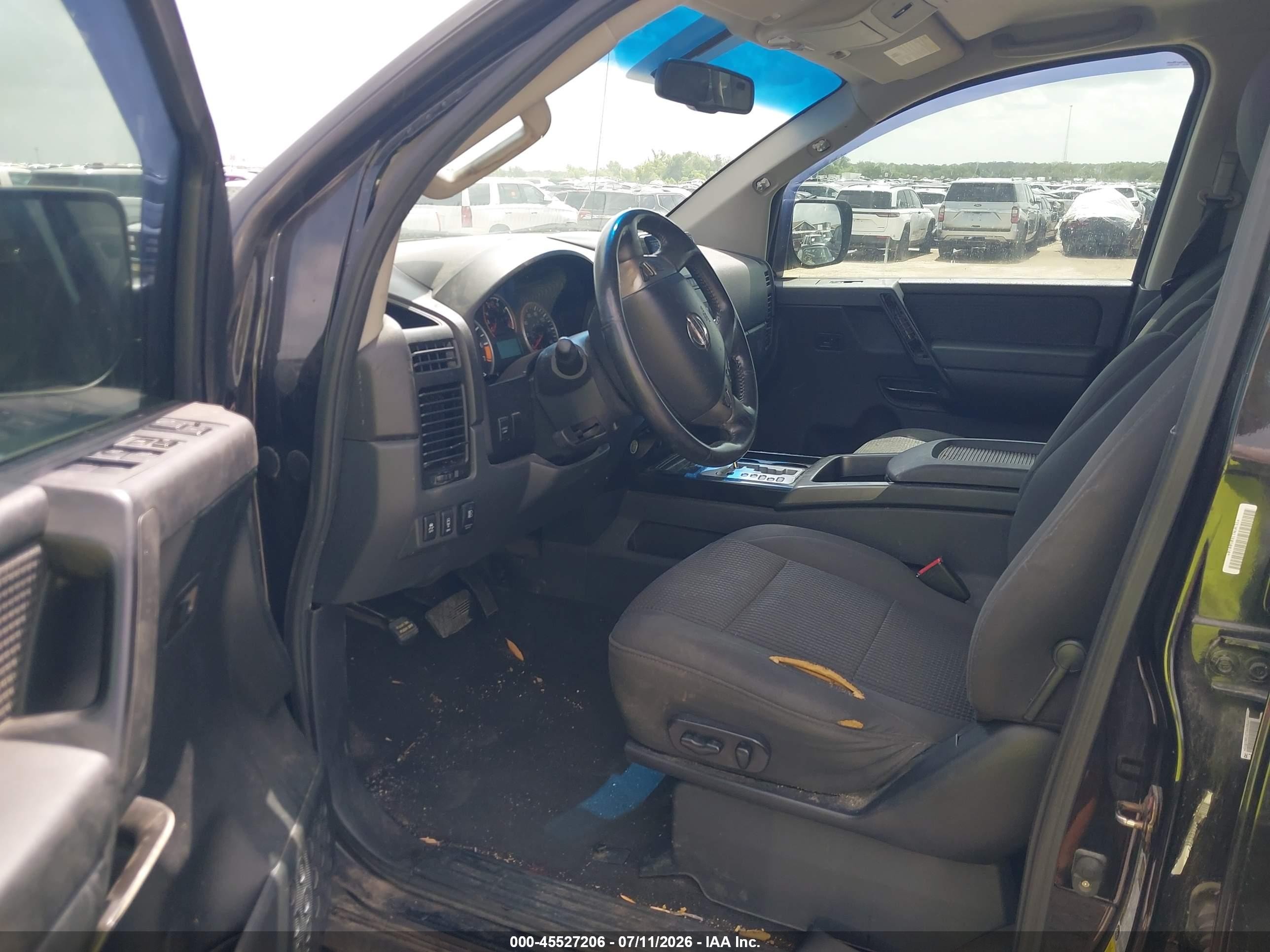 2014 Nissan Titan Sv Black vin: 1N6BA0EC6EN502544