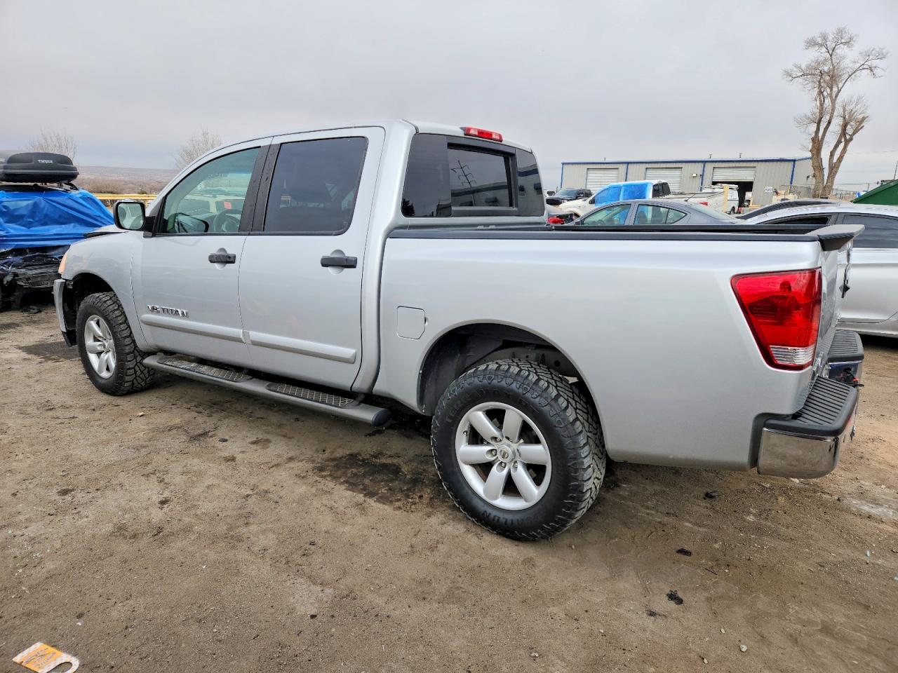 2014 Nissan Titan S Silver vin: 1N6BA0EC6EN512572