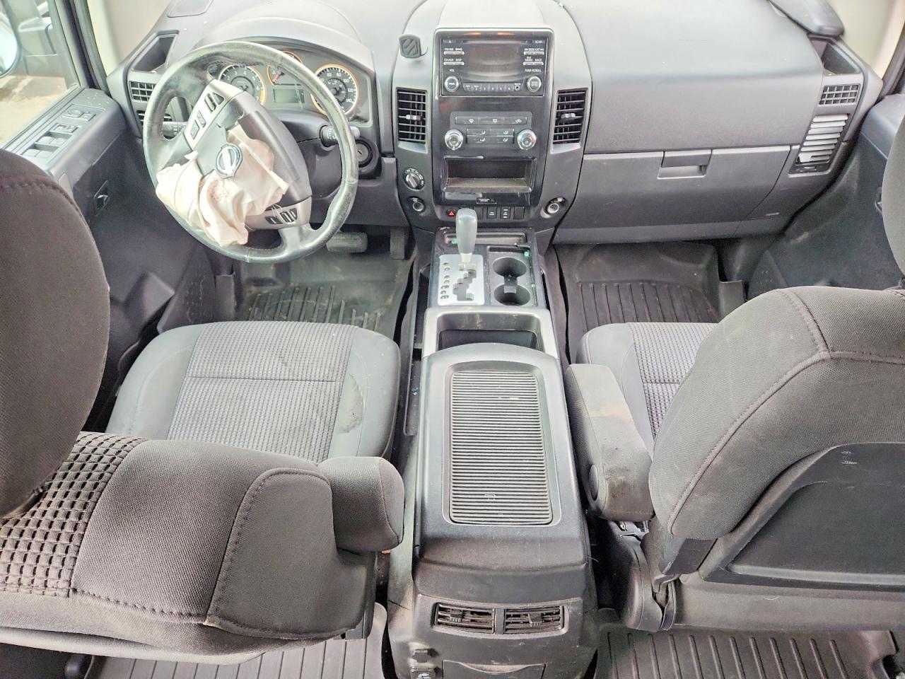 2014 Nissan Titan S Silver vin: 1N6BA0EC6EN512572
