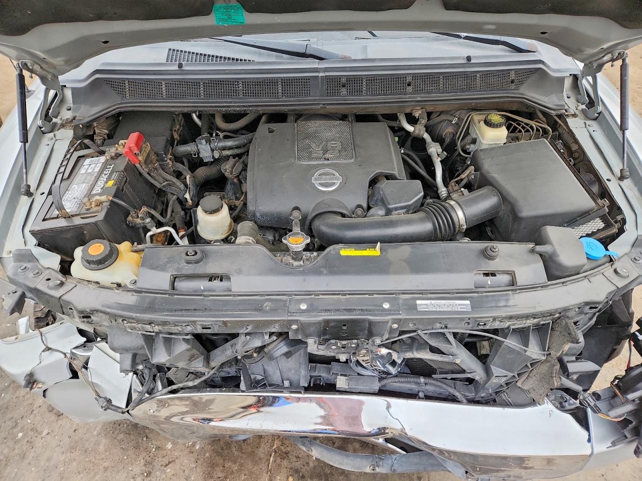 2014 Nissan Titan S Silver vin: 1N6BA0EC6EN512572