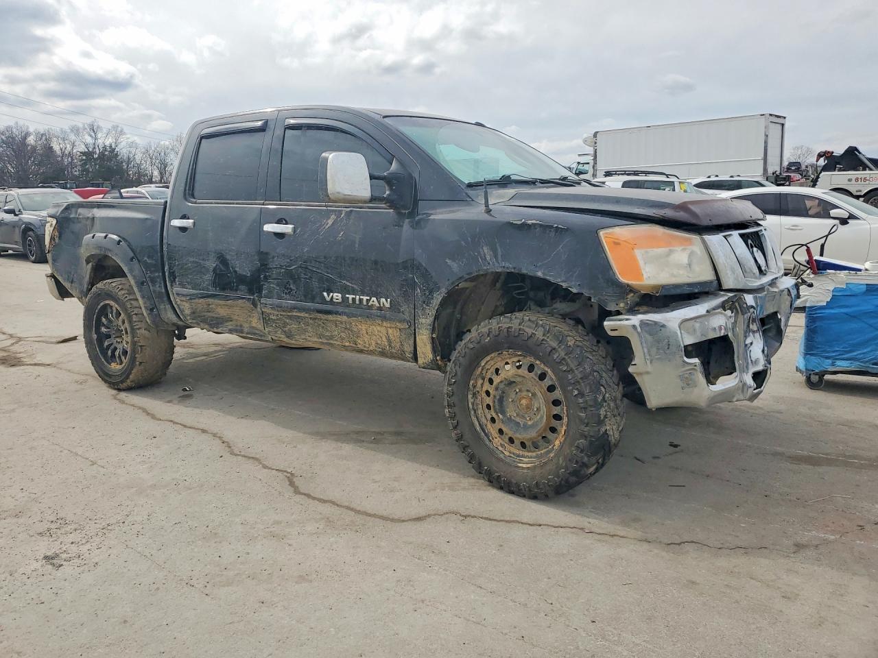 2011 Nissan Titan Sv Black vin: 1N6BA0EC7BN301568