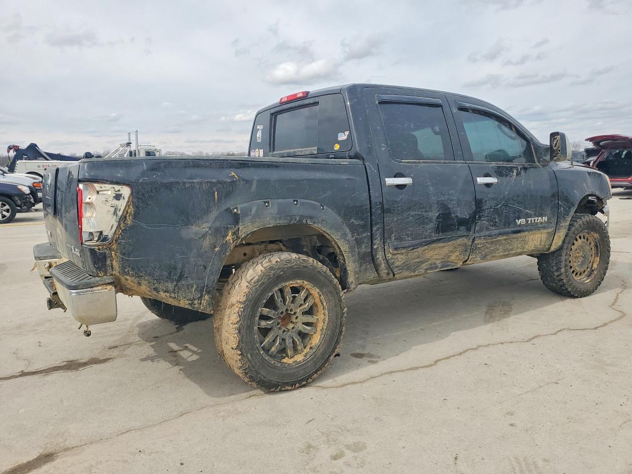 2011 Nissan Titan Sv Black vin: 1N6BA0EC7BN301568
