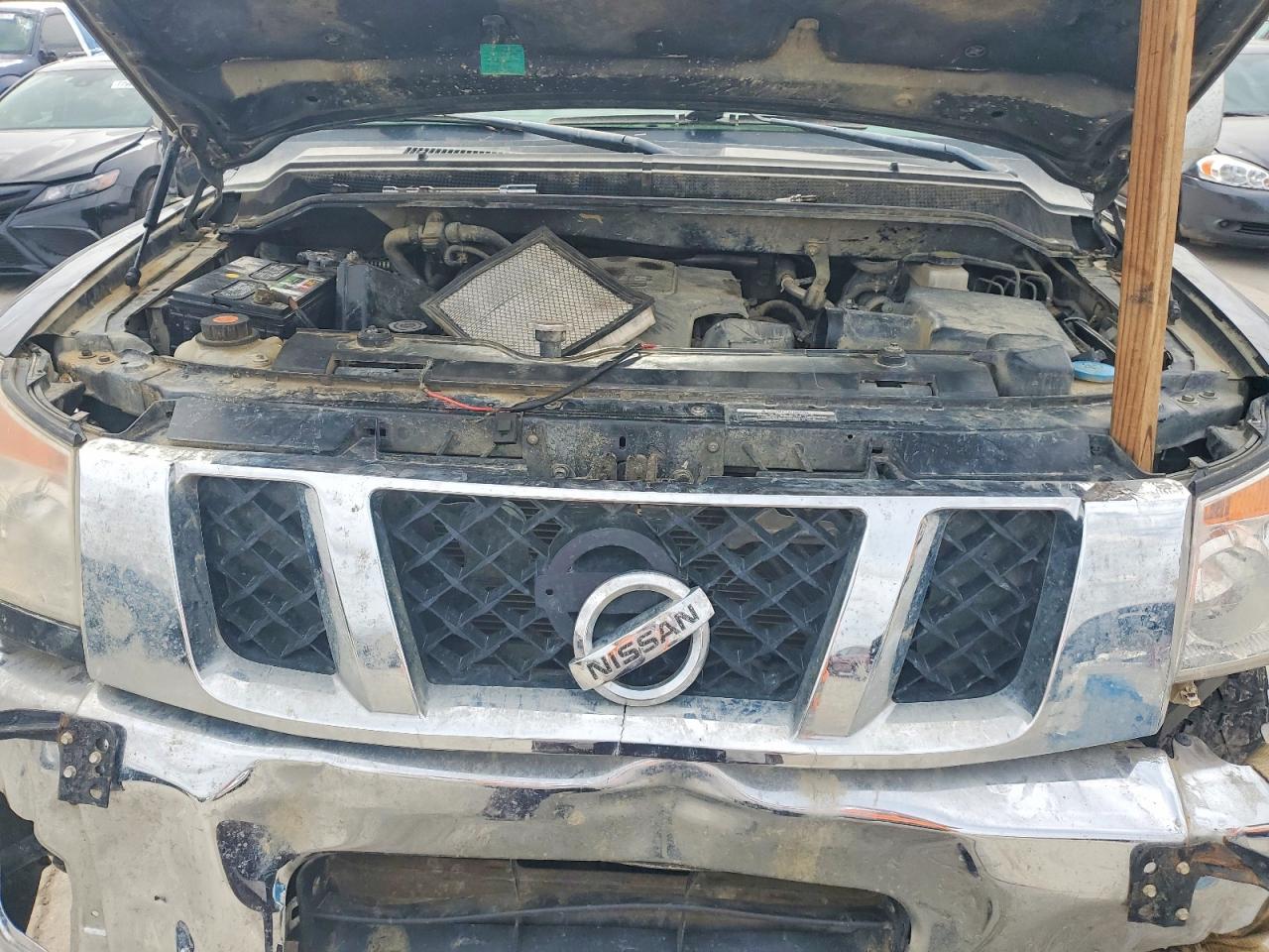 2011 Nissan Titan Sv Black vin: 1N6BA0EC7BN301568