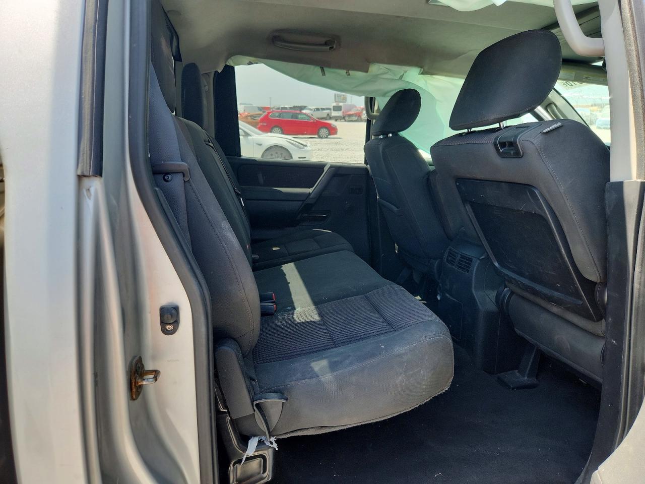 2012 Nissan Titan Sv Silver vin: 1N6BA0EC7CN319988