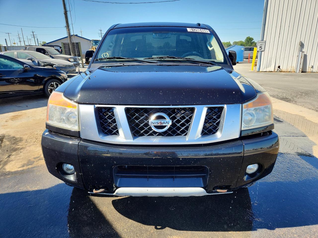 2014 Nissan Titan Pro-4x Black vin: 1N6BA0EC7EN511205