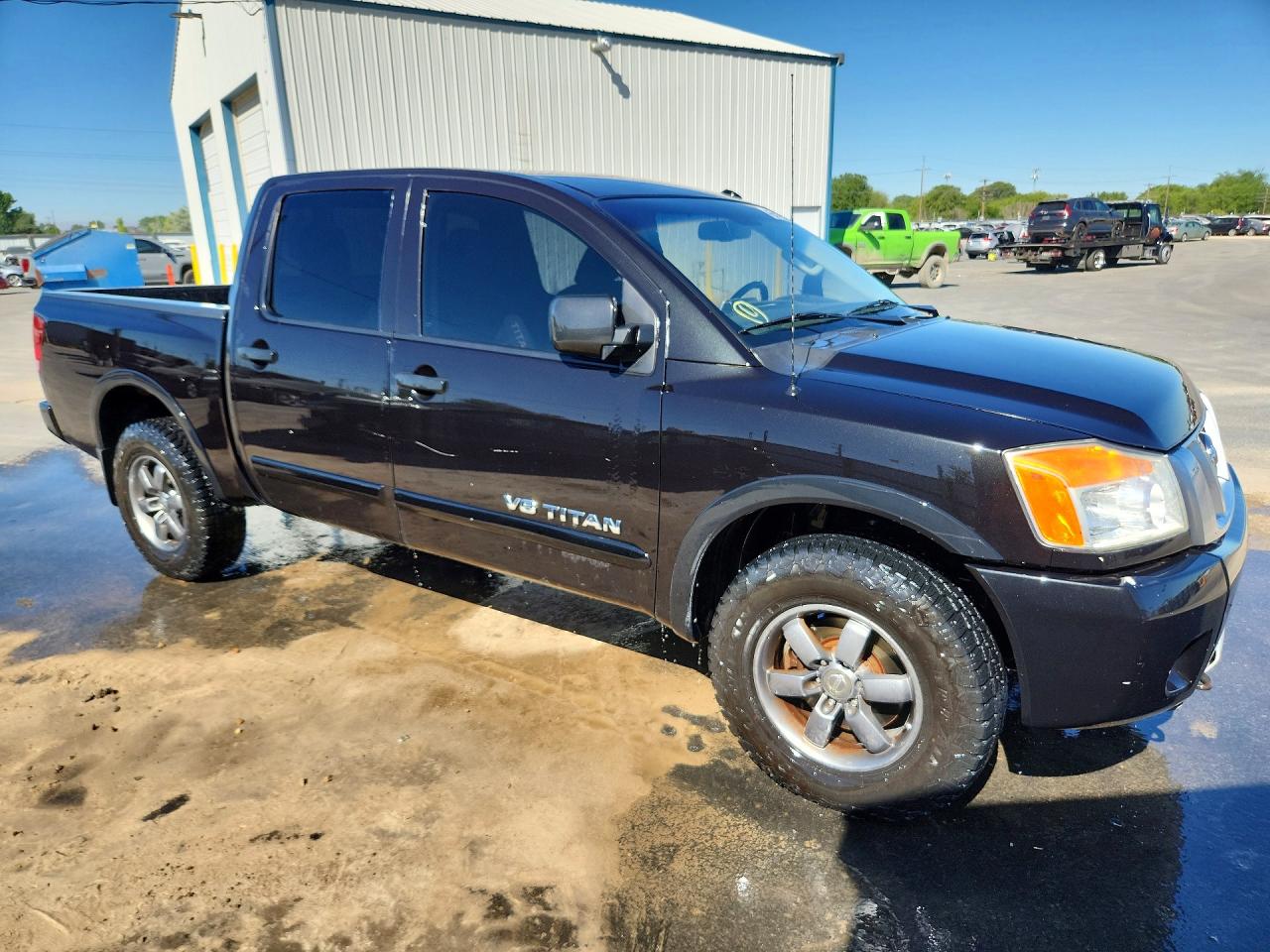 2014 Nissan Titan Pro-4x Black vin: 1N6BA0EC7EN511205