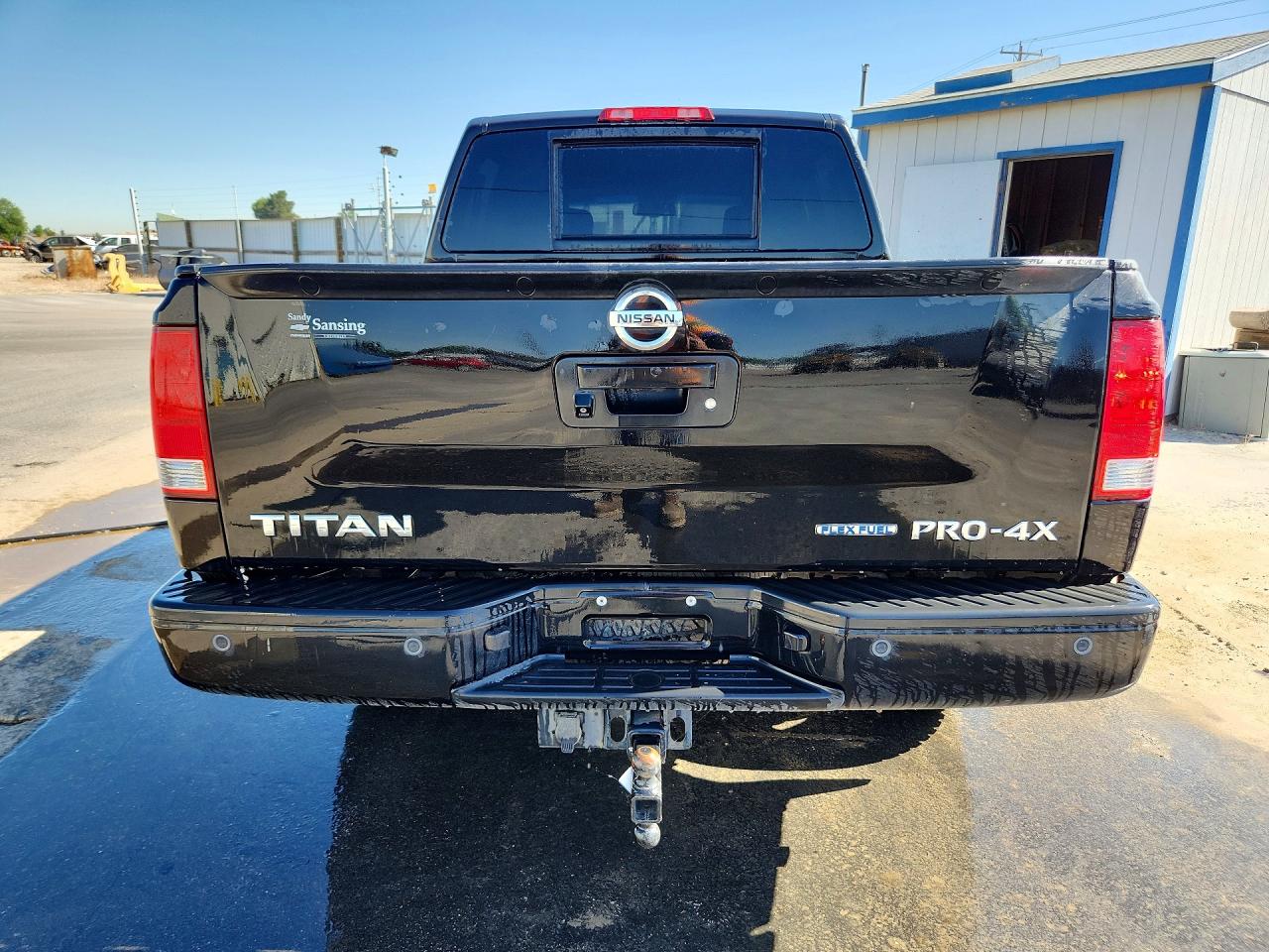 2014 Nissan Titan Pro-4x Black vin: 1N6BA0EC7EN511205