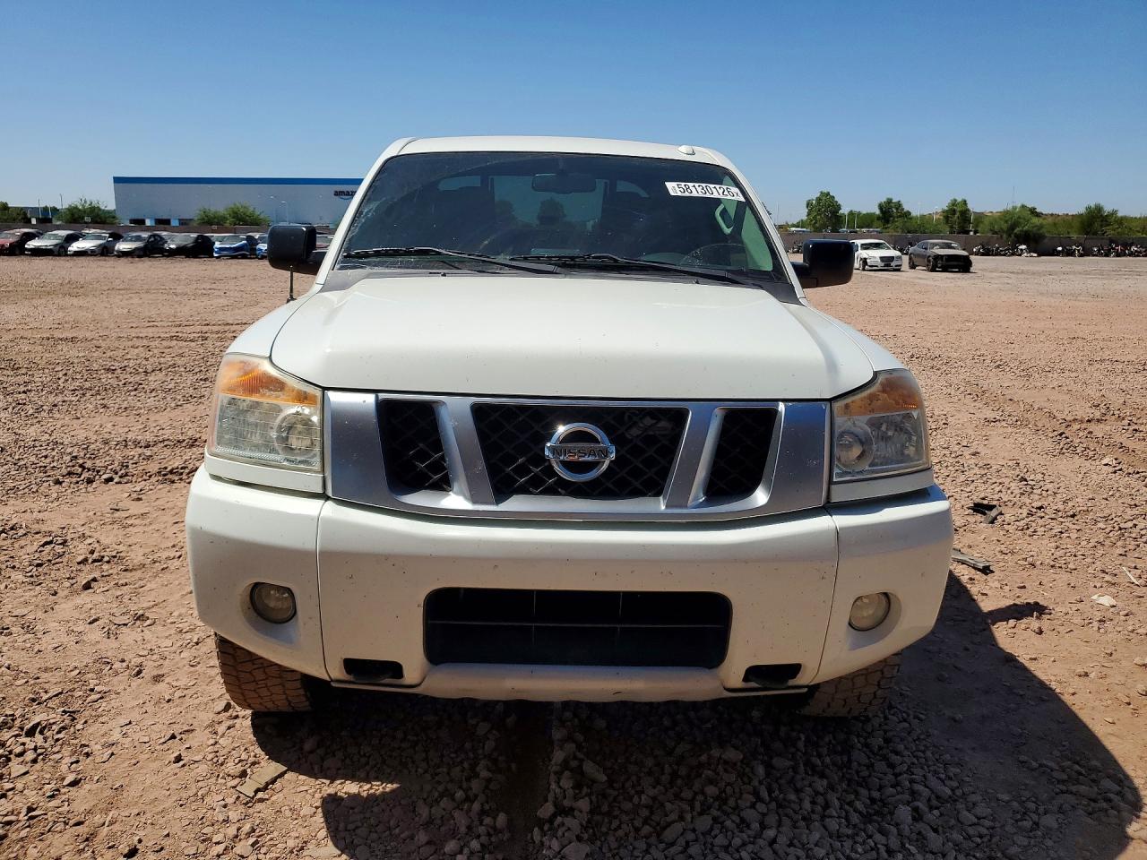 2015 Nissan Titan Pro-4x Белый vin: 1N6BA0EC7FN514879