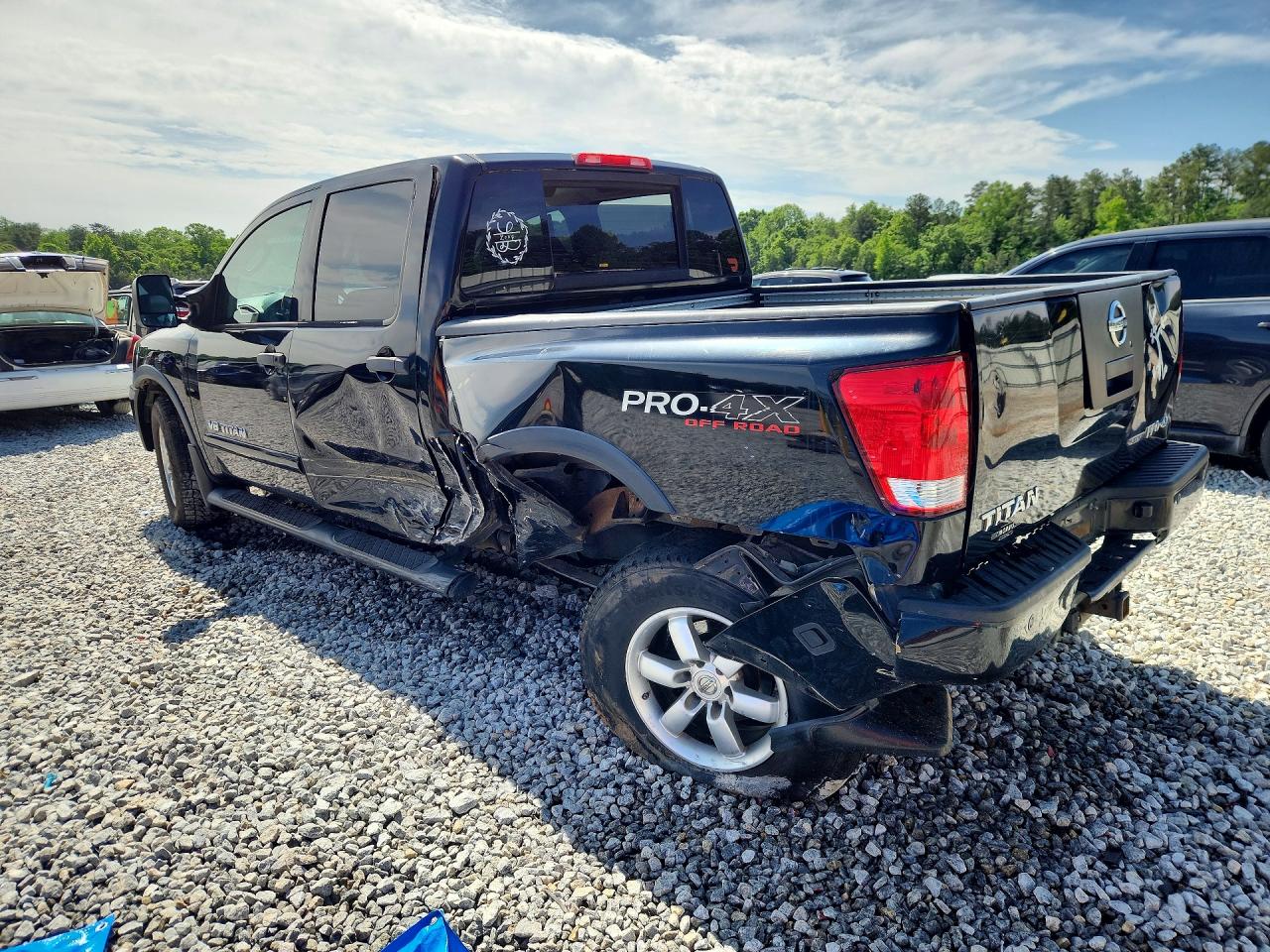 2011 Nissan Titan Sv Black vin: 1N6BA0EC8BN300056