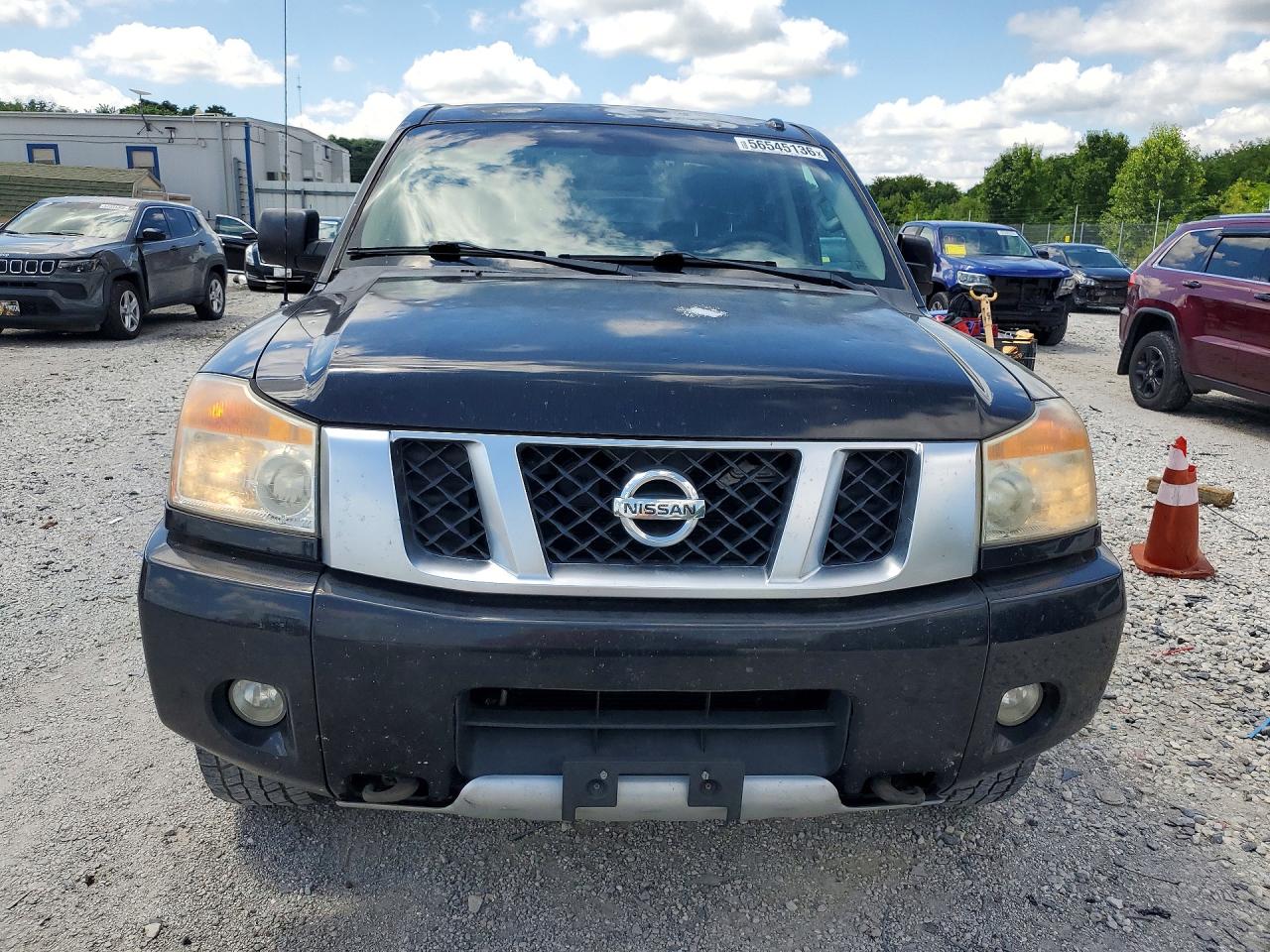 2014 Nissan Titan Pro-4x Черный vin: 1N6BA0EC8EN504506