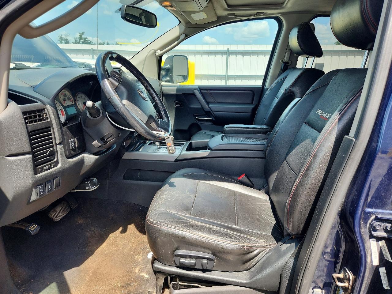 2011 Nissan Titan Sv Blue vin: 1N6BA0EC9BN310949