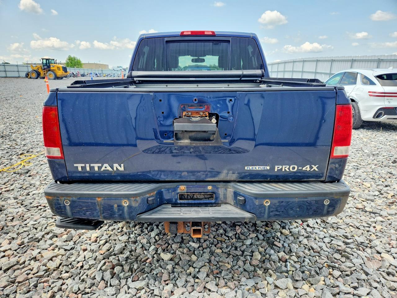 2011 Nissan Titan Sv Blue vin: 1N6BA0EC9BN310949
