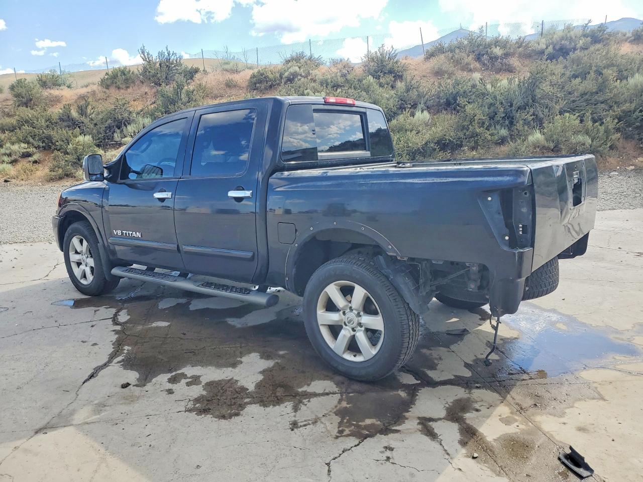2011 Nissan Titan S/sv/sl/pro-4x Black vin: 1N6BA0EC9BN314807